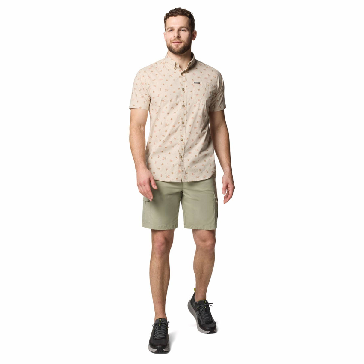 Columbia Men's Rapid Rivers Printed Shirt Collegiate Navy Deserted / Small-Collegiate Navy Deserted / Medium-Collegiate Navy Deserted / Large-Collegiate Navy Deserted / X-Large-Collegiate Navy Deserted / XX-Large #- 53 Degrees North