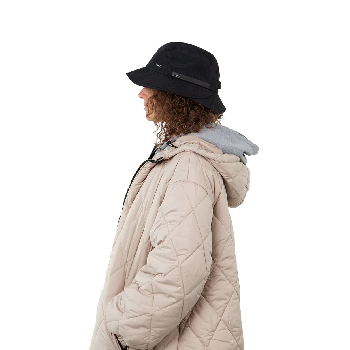 Barts Mulhacen Buckethat Black #- 53 Degrees North