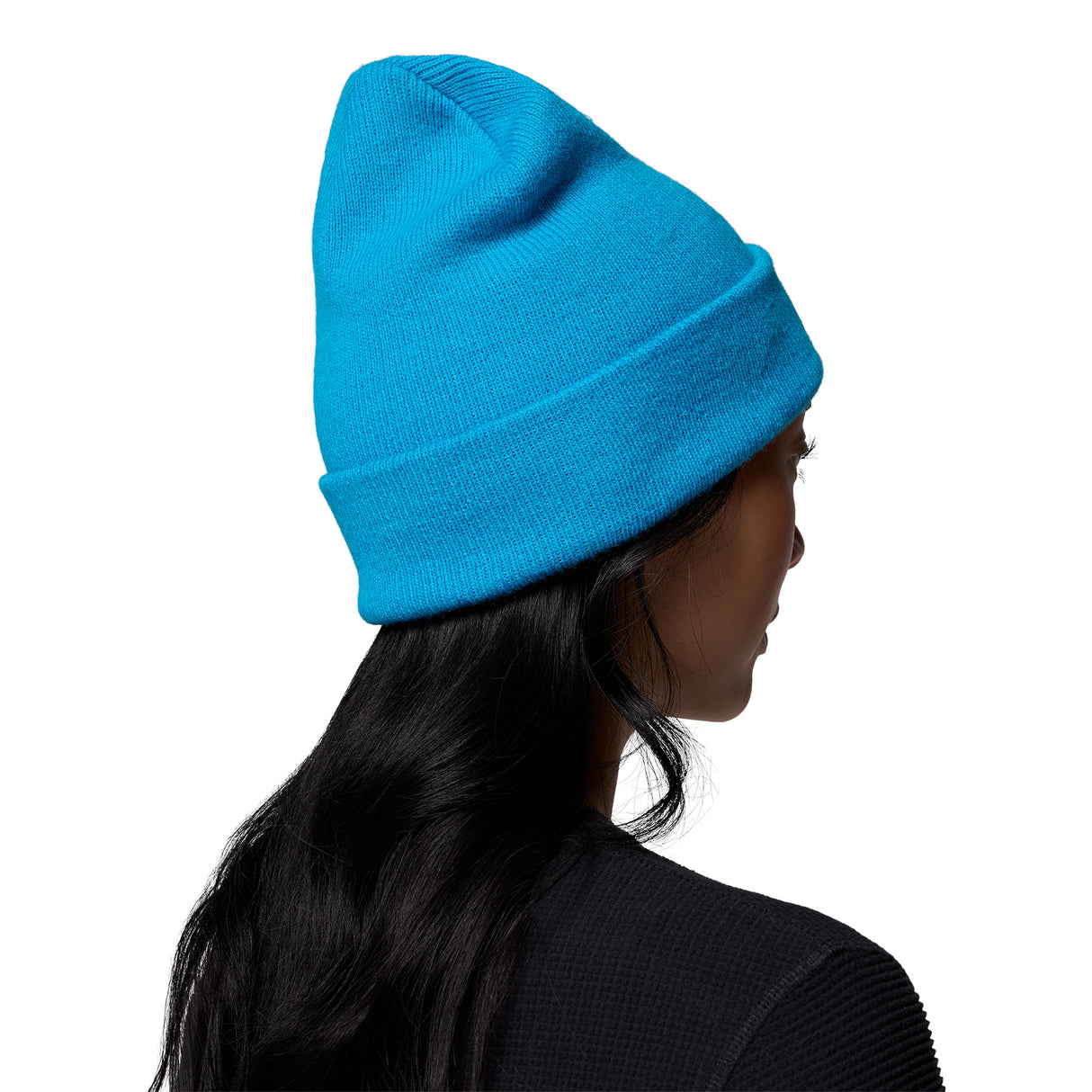 Columbia City Trek Heavyweight Beanie Dark Stone-Everblue-Shale Purple-Neon Light-Compass Blue/Icons #- 53 Degrees North