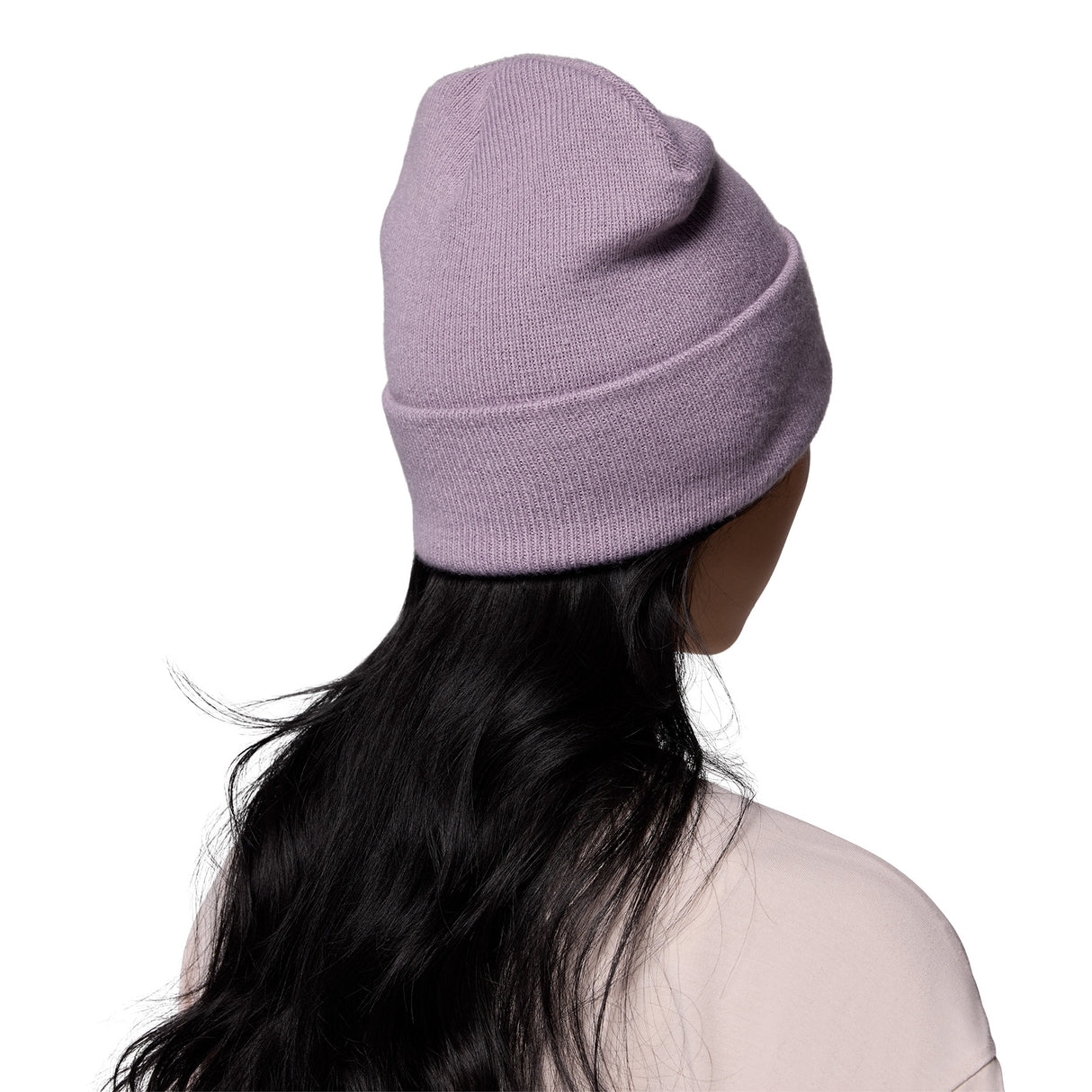 Columbia City Trek Heavyweight Beanie Dark Stone-Everblue-Shale Purple-Neon Light-Compass Blue/Icons #- 53 Degrees North