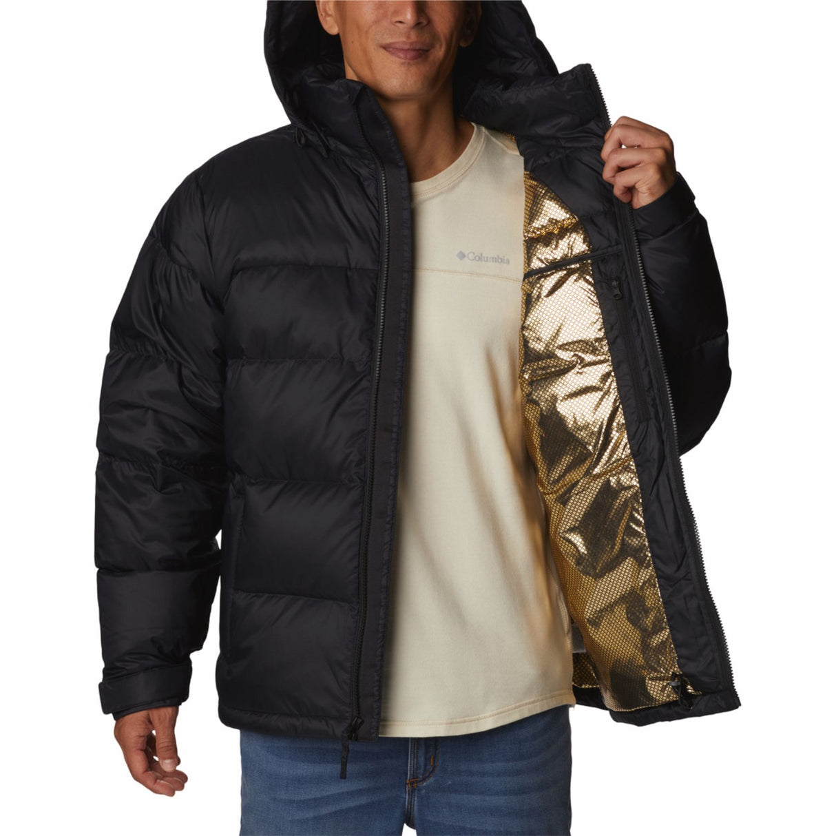 Columbia Men's Bulo Point II Down Jacket Black / Small-Black / Medium-Black / Large-Black / X-Large-Black / XX-Large #- 53 Degrees North