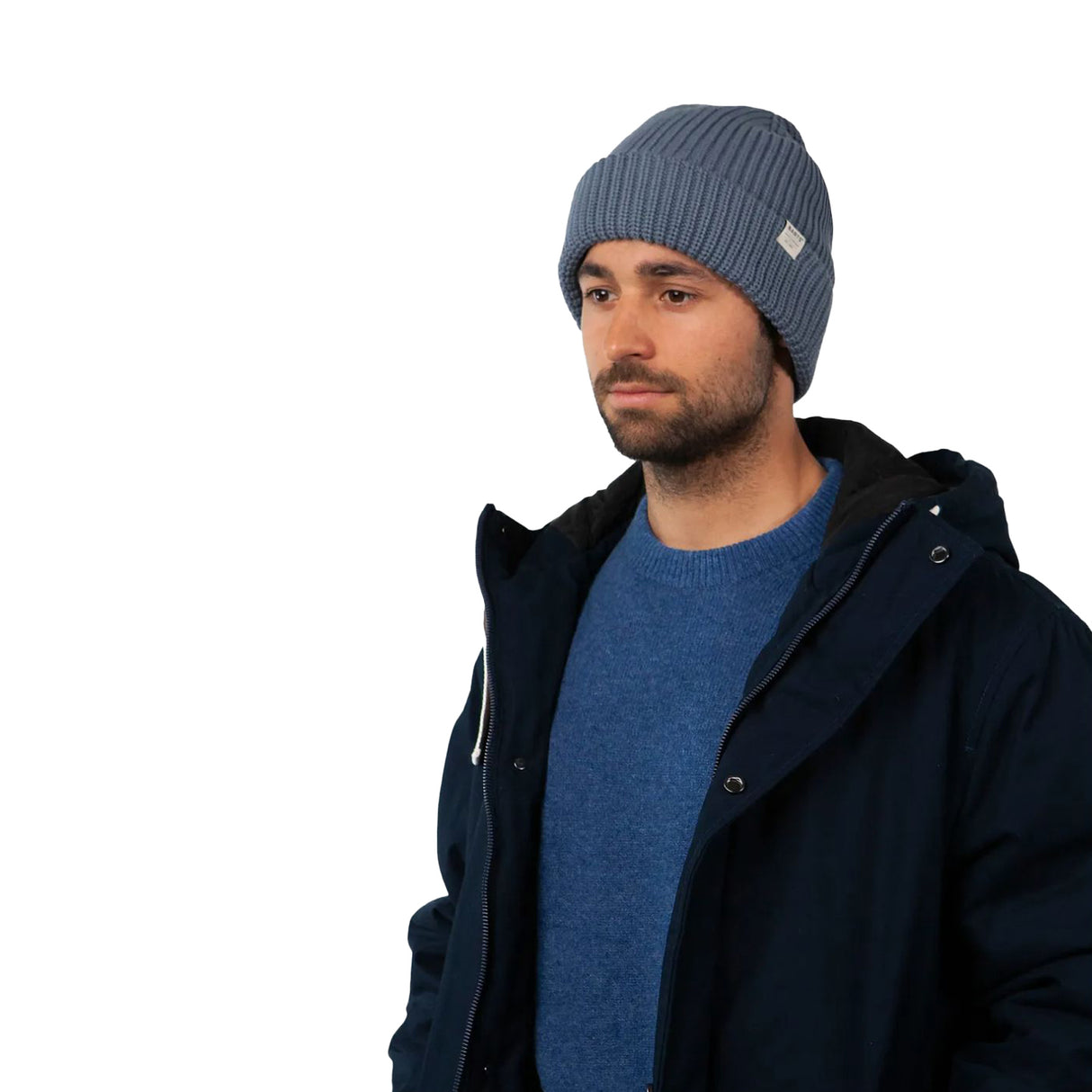 Barts Luik Beanie Steel Blue-Lilac #- 53 Degrees North