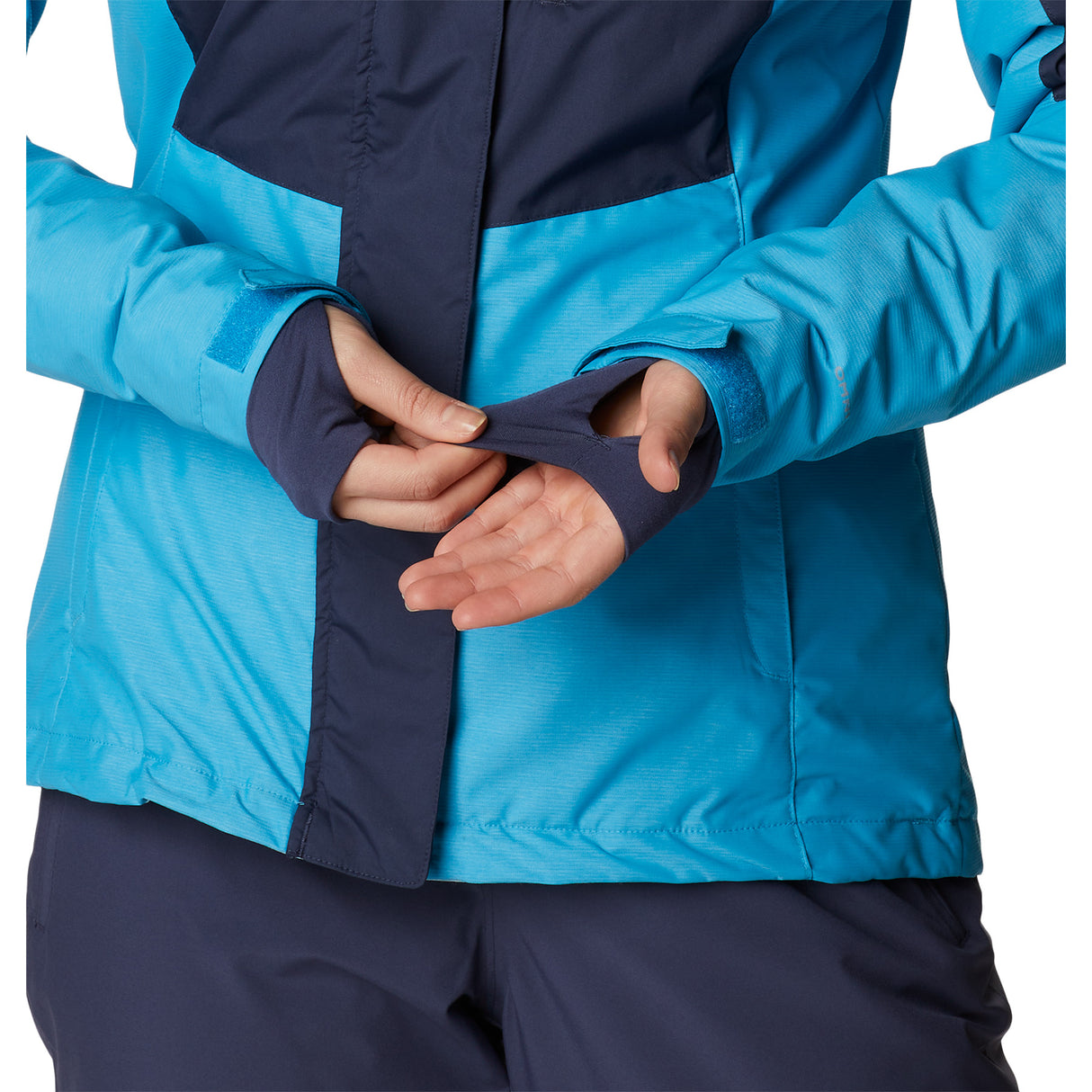 Columbia Women's Rosie Run Insulated Jacket Nocturnal/Spring Blue Hthr/Blue Chill / 8-Nocturnal/Spring Blue Hthr/Blue Chill / 10-Nocturnal/Spring Blue Hthr/Blue Chill / 12-Nocturnal/Spring Blue Hthr/Blue Chill / 14-Nocturnal/Spring Blue Hthr/Blue Chill / 16 #- 53 Degrees North