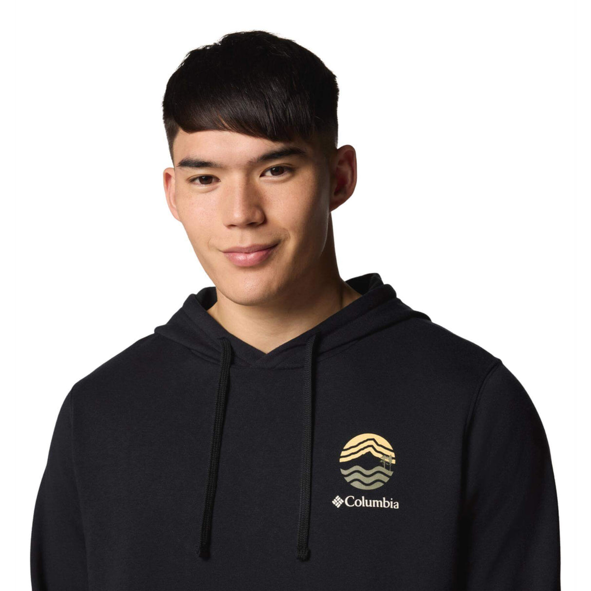 Columbia Men's Columbia Trek Graphic Hoodie Black/Circular Linescape / Small-Black/Circular Linescape / Medium-Black/Circular Linescape / Large-Black/Circular Linescape / X-Large-Black/Circular Linescape / XX-Large #- 53 Degrees North