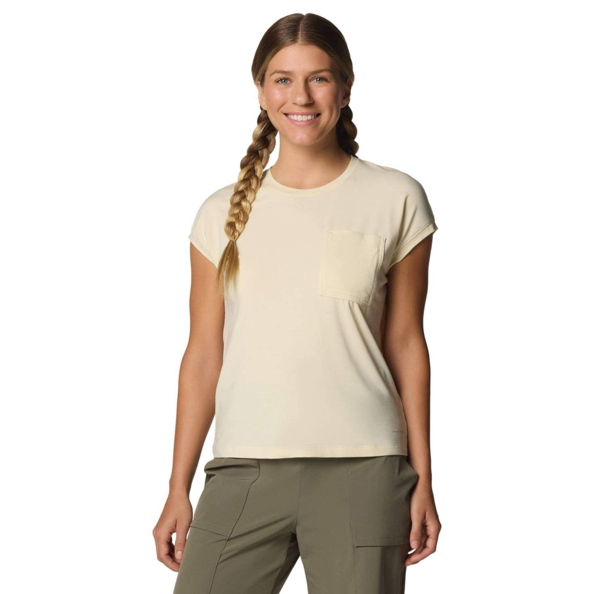 Columbia Women's Boundless Trek T-Shirt Lemon Wash / X-Small-Lemon Wash / Small-Lemon Wash / Medium-Lemon Wash / Large-Lemon Wash / X-Large #- 53 Degrees North