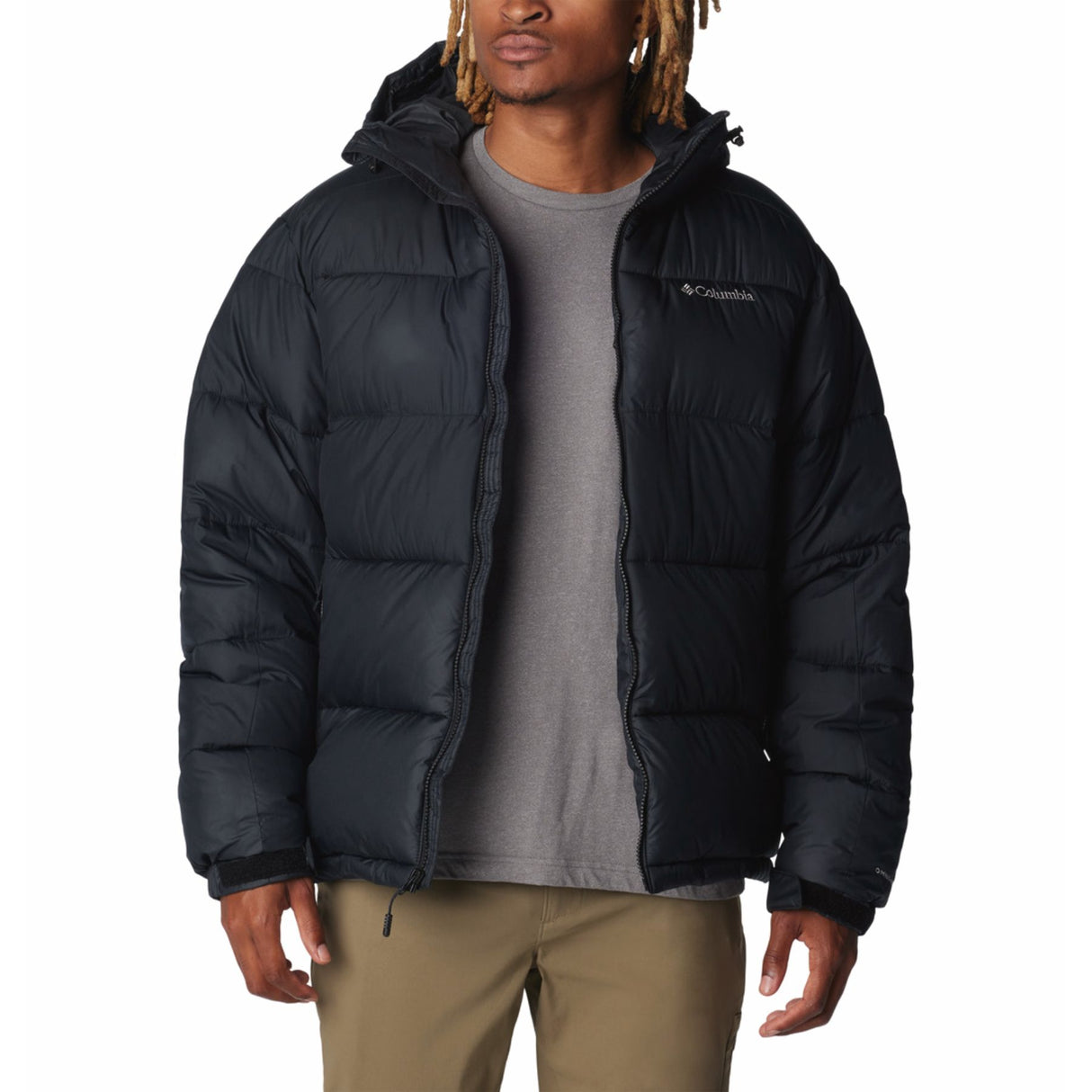 Columbia Men's Pike Lake II Hooded Jacket Mountain Blue/Collegiate Navy / Small-Mountain Blue/Collegiate Navy / Medium-Mountain Blue/Collegiate Navy / Large-Mountain Blue/Collegiate Navy / X-Large-Mountain Blue/Collegiate Navy / XX-Large #- 53 Degrees North