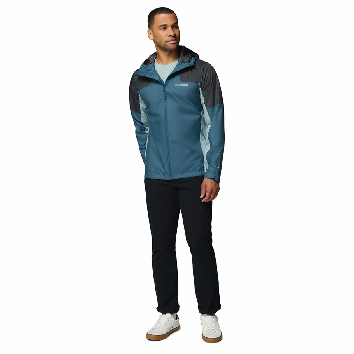 Columbia Men's Inner Limits III Jacket Everblue/Shark/Crushed Blue / Small-Everblue/Shark/Crushed Blue / Medium-Everblue/Shark/Crushed Blue / Large-Everblue/Shark/Crushed Blue / X-Large-Everblue/Shark/Crushed Blue / XX-Large #- 53 Degrees North