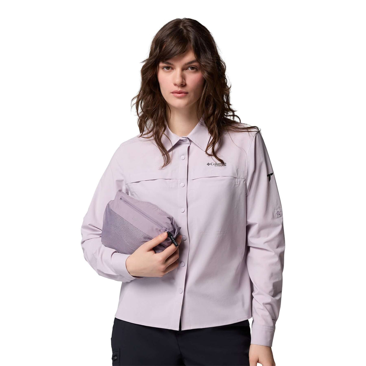 Columbia Women's Ampli-Dry II Waterproof Hiking Shell Jacket Shale Purple / X-Small-Shale Purple / Small-Shale Purple / Medium-Shale Purple / Large-Shale Purple / X-Large #- 53 Degrees North