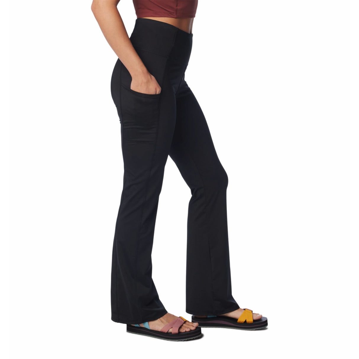 Columbia Women's Boundless Trek Bootcut Leggings Black / X-Small / Short-Black / X-Small / Regular-Black / Small / Short-Black / Small / Regular-Black / Medium / Short #- 53 Degrees North