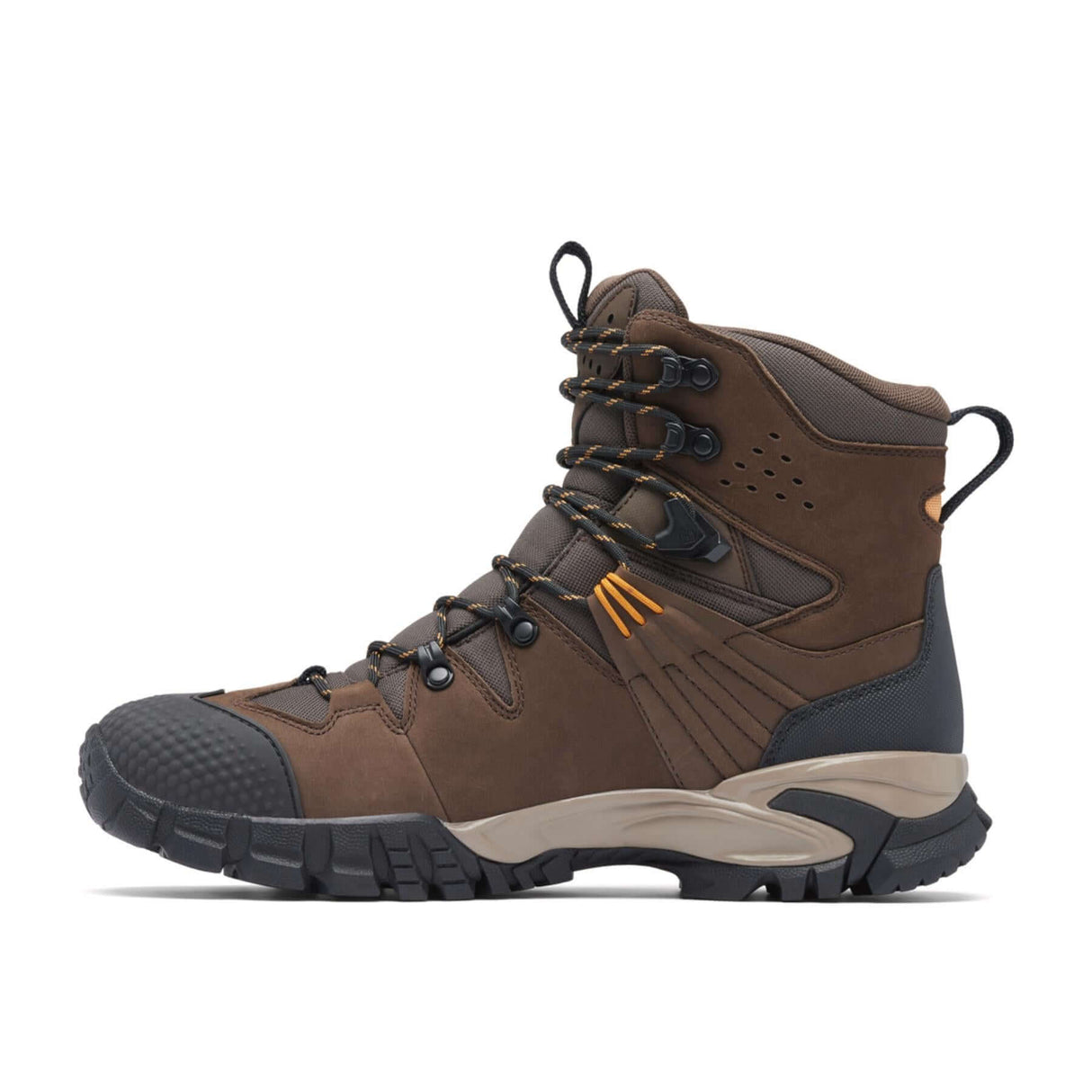 Columbia Men's Geoterra OutDry Leather Hiking Boots Cordovan/Canyon Sun / UK 8-Cordovan/Canyon Sun / UK 9-Cordovan/Canyon Sun / UK 9.5-Cordovan/Canyon Sun / UK 10-Cordovan/Canyon Sun / UK 10.5 #- 53 Degrees North
