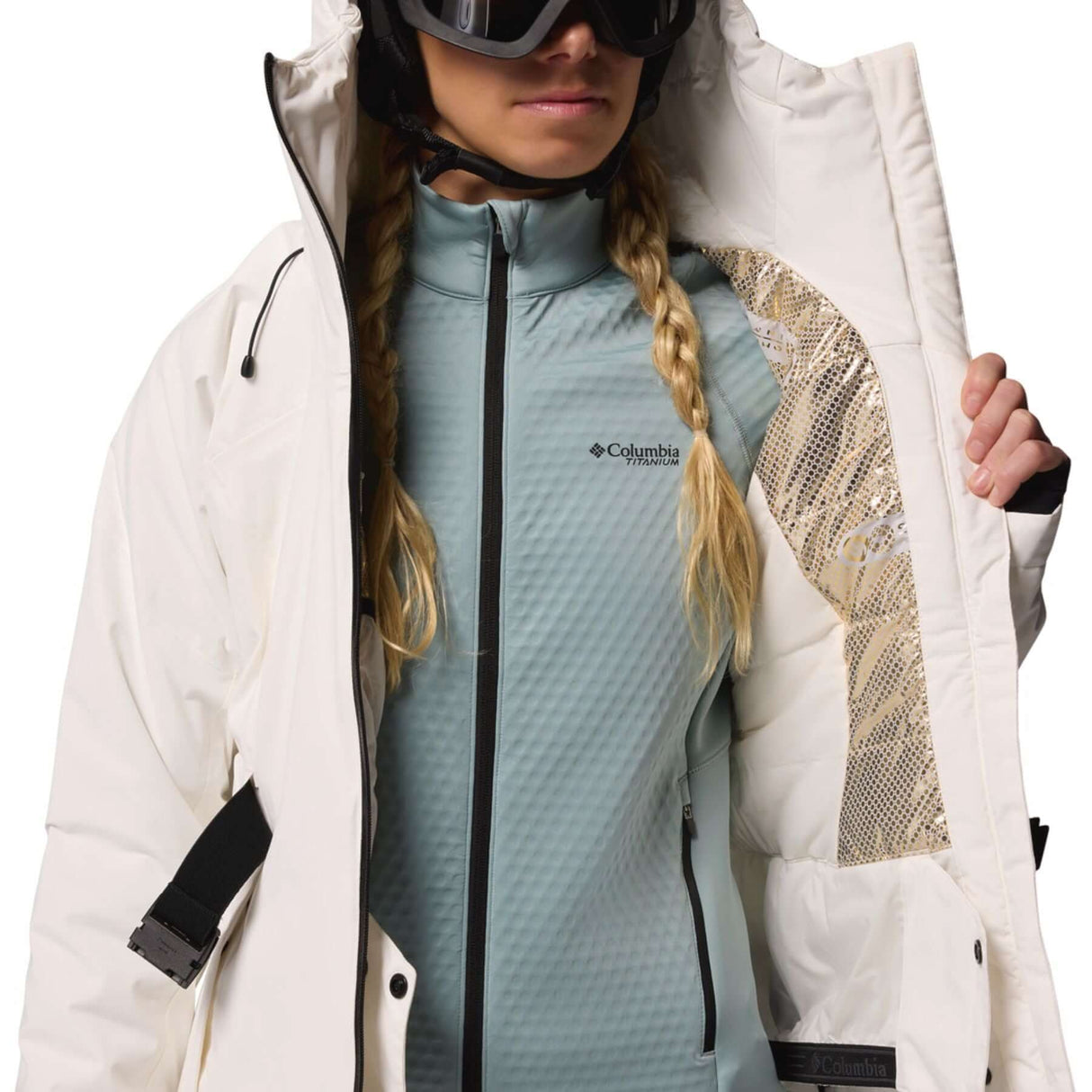 Columbia Women's Cirque Bowl Insulated Ski Jacket Sea Salt / X-Small-Sea Salt / Small-Sea Salt / Medium-Sea Salt / Large-Sea Salt / X-Large #- 53 Degrees North