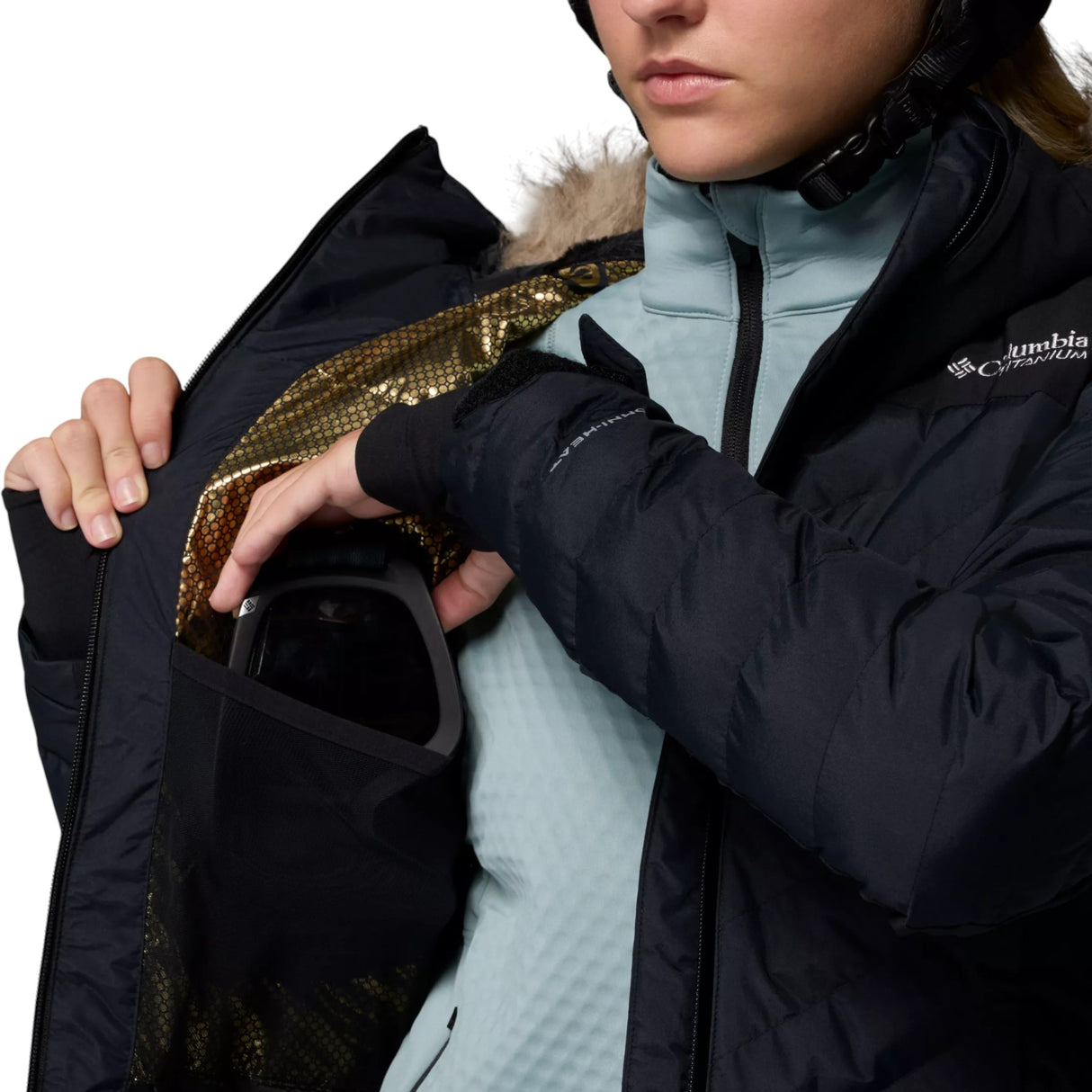 Columbia Women's Bird Mountain III Insulated Ski Jacket Black / X-Small-Black / Small-Black / Medium-Black / Large-Black / X-Large #- 53 Degrees North