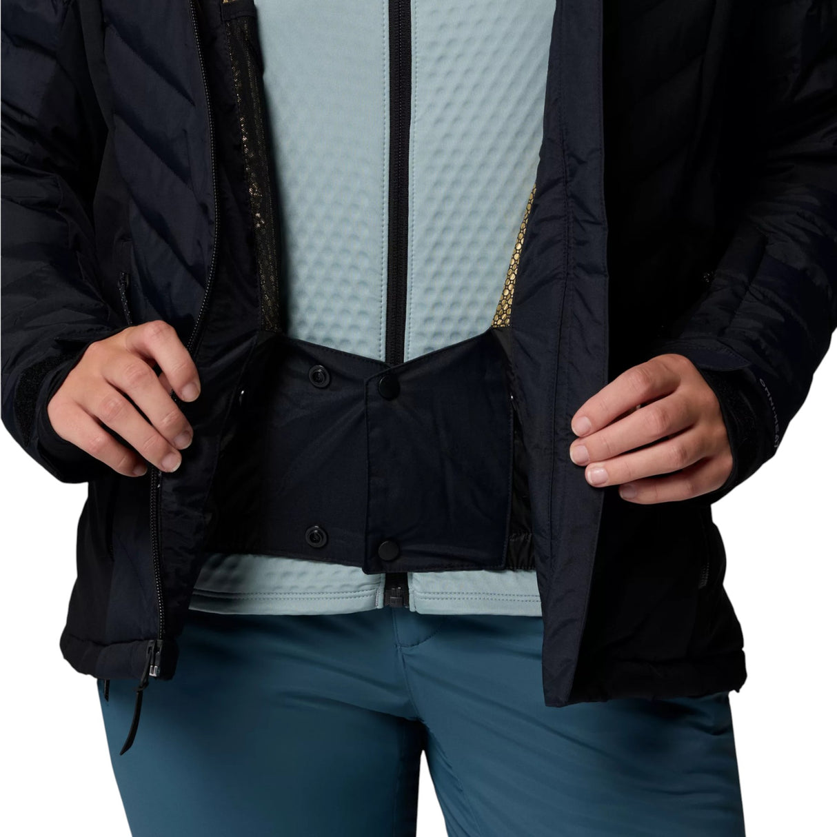 Columbia Women's Bird Mountain III Insulated Ski Jacket Black / X-Small-Black / Small-Black / Medium-Black / Large-Black / X-Large #- 53 Degrees North