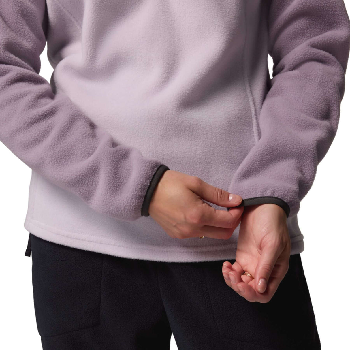 Columbia Women's Benton Springs 1/2 Snap Pullover Lavender Pearl/Share Purple/Shark / X-Small-Lavender Pearl/Share Purple/Shark / Small-Lavender Pearl/Share Purple/Shark / Medium-Lavender Pearl/Share Purple/Shark / Large-Lavender Pearl/Share Purple/Shark / X-Large #- 53 Degrees North