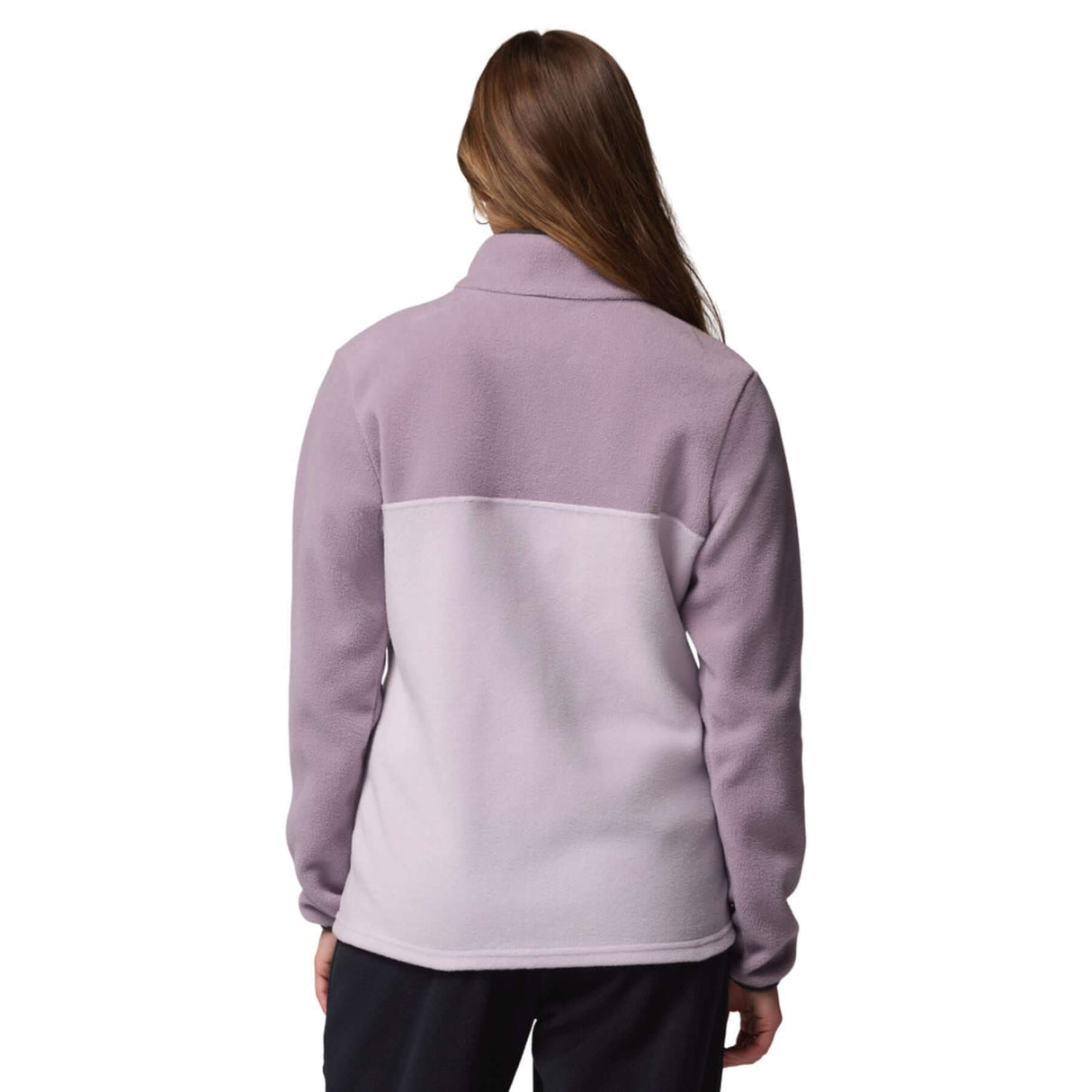 Columbia Women's Benton Springs 1/2 Snap Pullover Lavender Pearl/Share Purple/Shark / X-Small-Lavender Pearl/Share Purple/Shark / Small-Lavender Pearl/Share Purple/Shark / Medium-Lavender Pearl/Share Purple/Shark / Large-Lavender Pearl/Share Purple/Shark / X-Large #- 53 Degrees North
