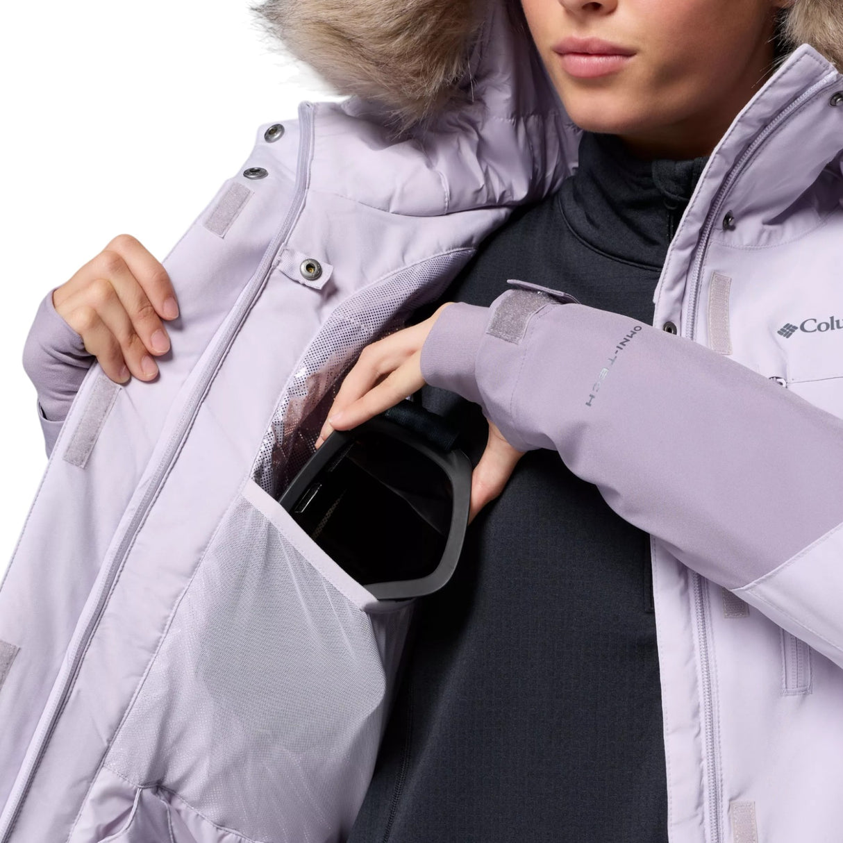 Columbia Women's Ava Alpine II Insulated Jacket Lavender Pearl/Shale Purple / X-Small-Lavender Pearl/Shale Purple / Small-Lavender Pearl/Shale Purple / Medium-Lavender Pearl/Shale Purple / Large-Lavender Pearl/Shale Purple / X-Large #- 53 Degrees North