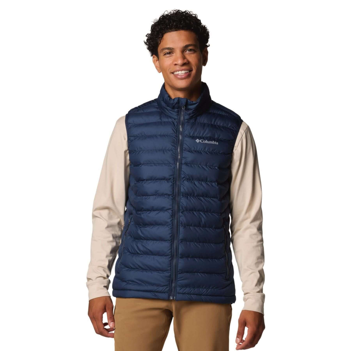 Columbia Men's Powder Lite II Vest Collegiate Navy / Small-Collegiate Navy / Medium-Collegiate Navy / Large-Collegiate Navy / X-Large-Collegiate Navy / XX-Large #- 53 Degrees North