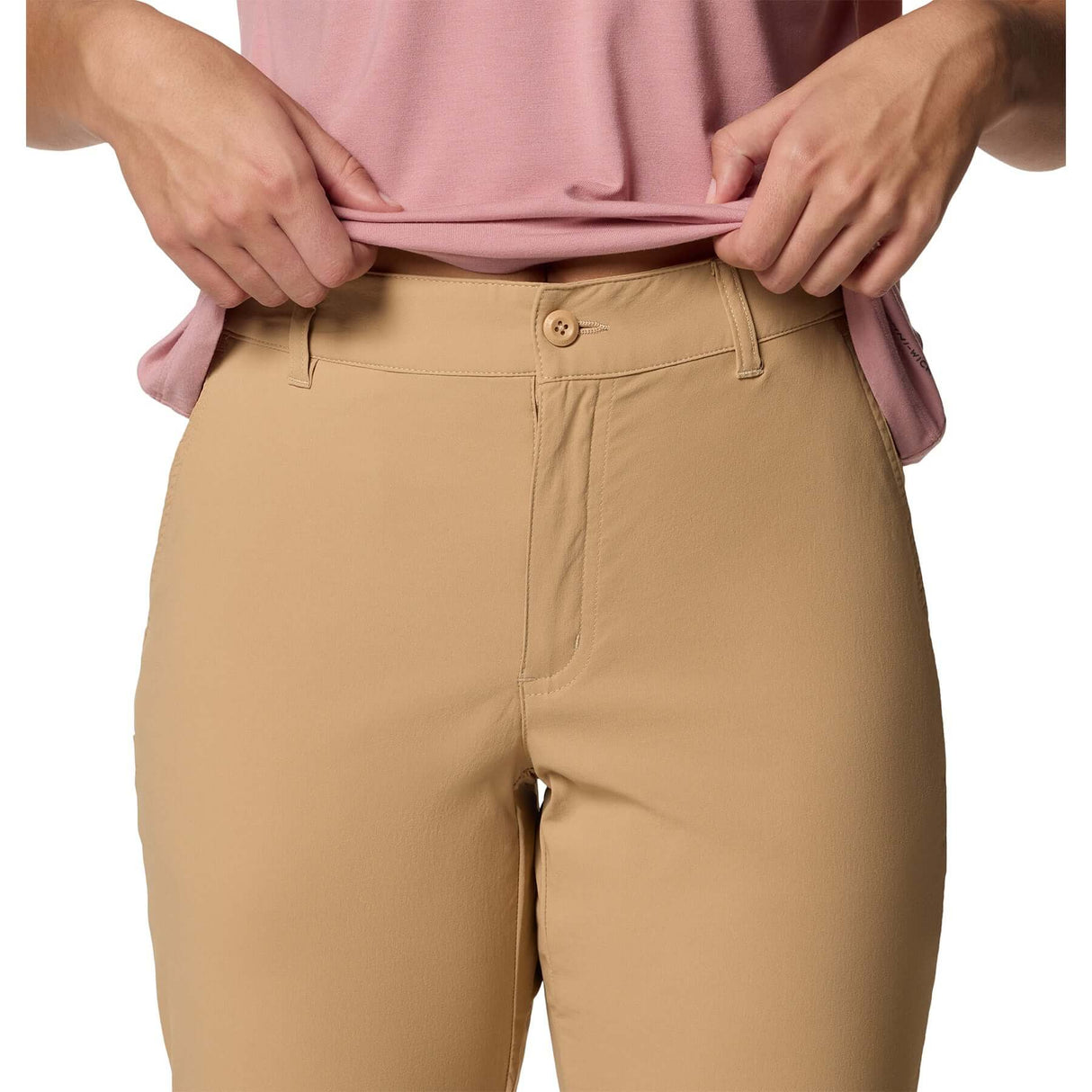 Columbia Women's Leslie Falls II Trousers Canoe / X-Small / Short-Canoe / X-Small / Regular-Canoe / Small / Short-Canoe / Small / Regular-Canoe / Medium / Short #- 53 Degrees North