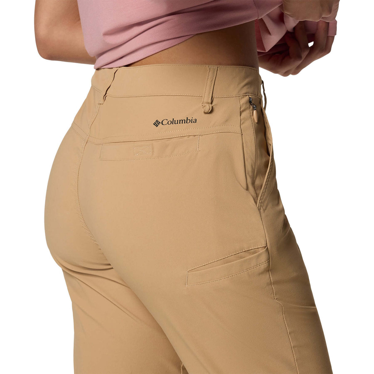 Columbia Women's Leslie Falls II Trousers Canoe / X-Small / Short-Canoe / X-Small / Regular-Canoe / Small / Short-Canoe / Small / Regular-Canoe / Medium / Short #- 53 Degrees North