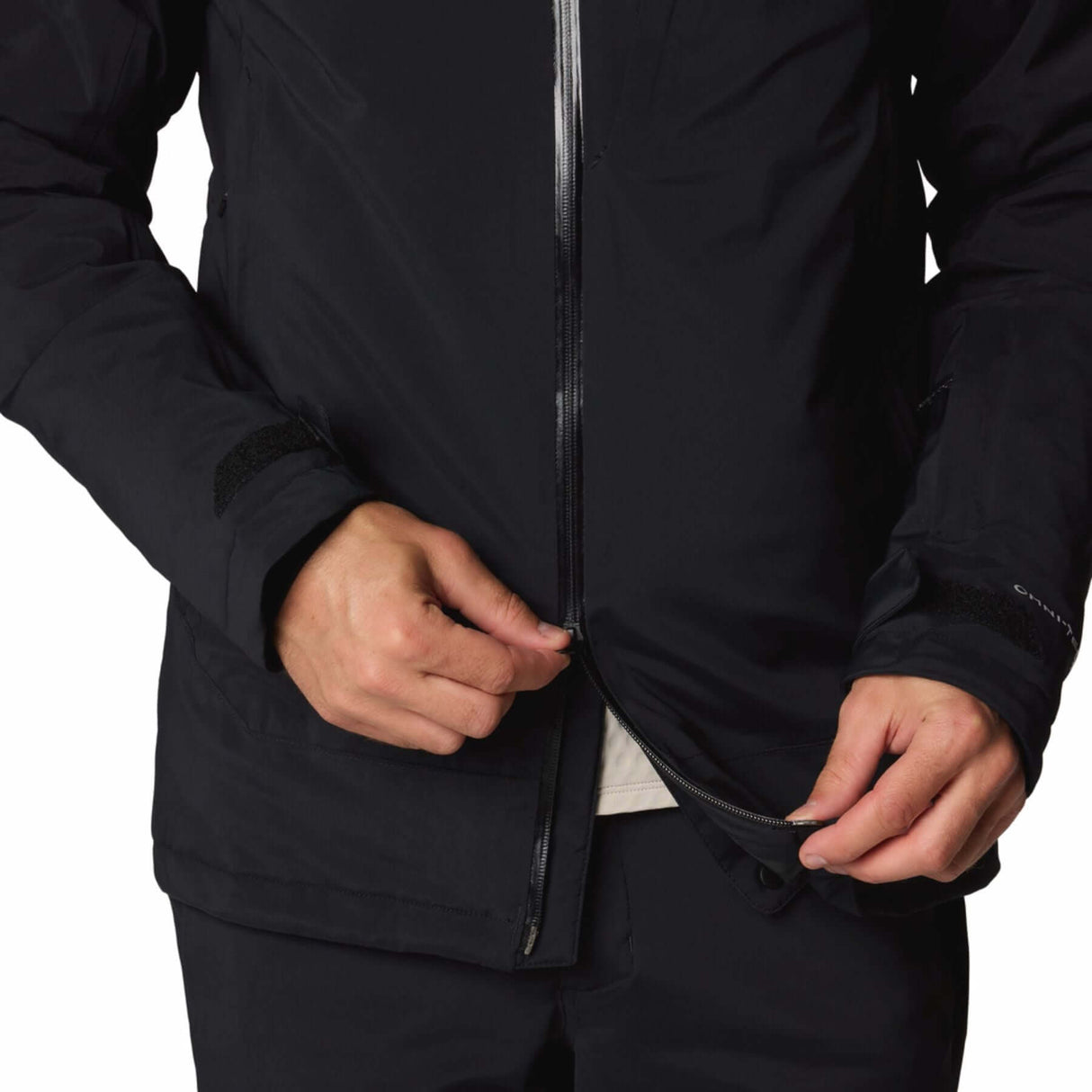 Columbia Men's Cirque Bowl Ski Jacket Black/Zing / Small-Black/Zing / Medium-Black/Zing / Large-Black/Zing / X-Large-Black/Zing / XX-Large #- 53 Degrees North