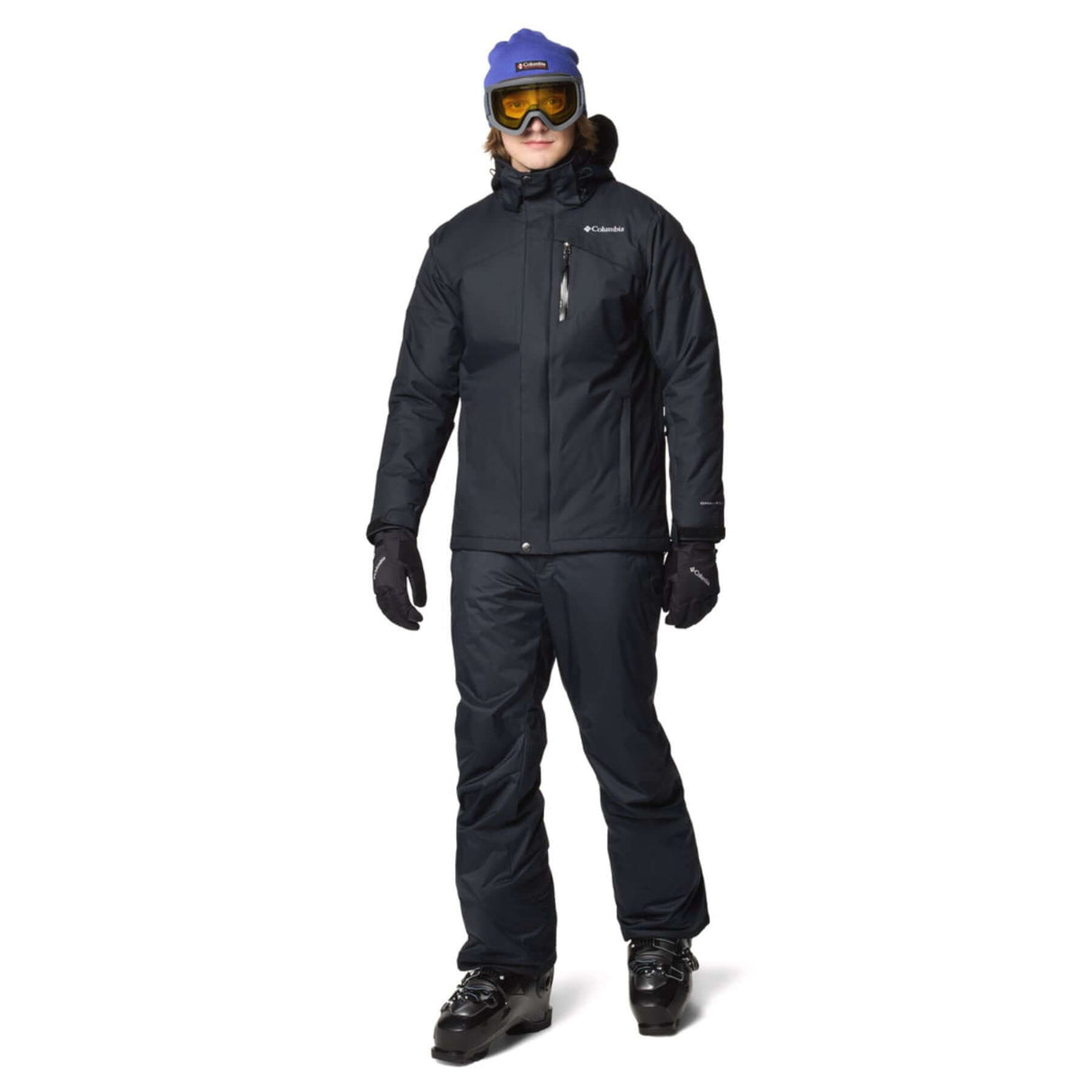 Columbia Men's Last Tracks II Ski Jacket Black / Small-Black / Medium-Black / Large-Black / X-Large-Black / XX-Large #- 53 Degrees North