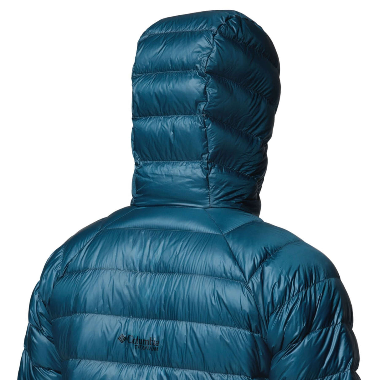 Columbia Men's Arctic Crest Down Hooded Jacket Nimbus Grey / Small-Nimbus Grey / Medium-Nimbus Grey / Large-Nimbus Grey / X-Large-Mountain Blue / Small #- 53 Degrees North