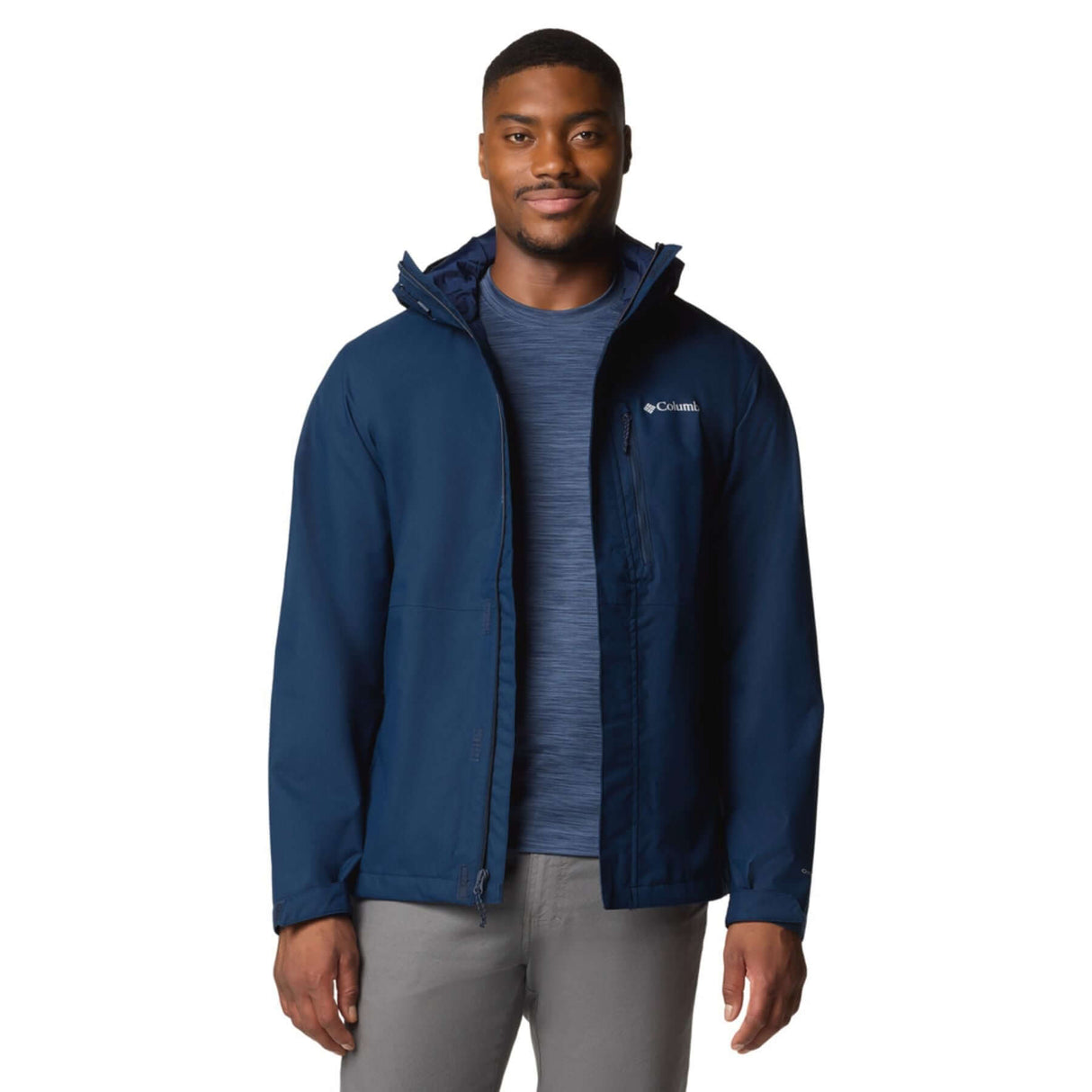 Columbia Men's Hikebound II Jacket Collegiate Navy / Small-Collegiate Navy / Medium-Collegiate Navy / Large-Collegiate Navy / X-Large-Collegiate Navy / XX-Large #- 53 Degrees North