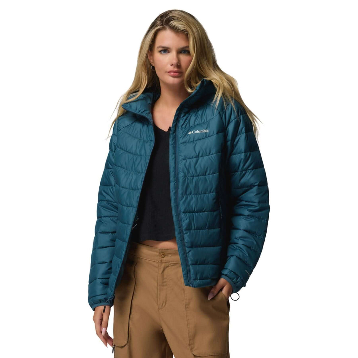 Columbia Women's Powder Lite II Hooded Insulated Jacket Shale Purple / X-Small-Shale Purple / Small-Shale Purple / Medium-Shale Purple / Large-Shale Purple / X-Large #- 53 Degrees North