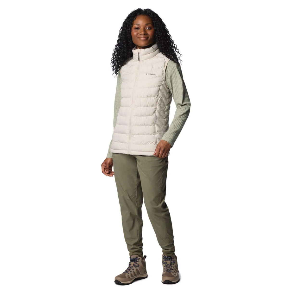 Columbia Women's Powder Lite II Insulated Vest Dark Stone / X-Small-Dark Stone / Small-Dark Stone / Medium-Dark Stone / Large-Dark Stone / X-Large #- 53 Degrees North