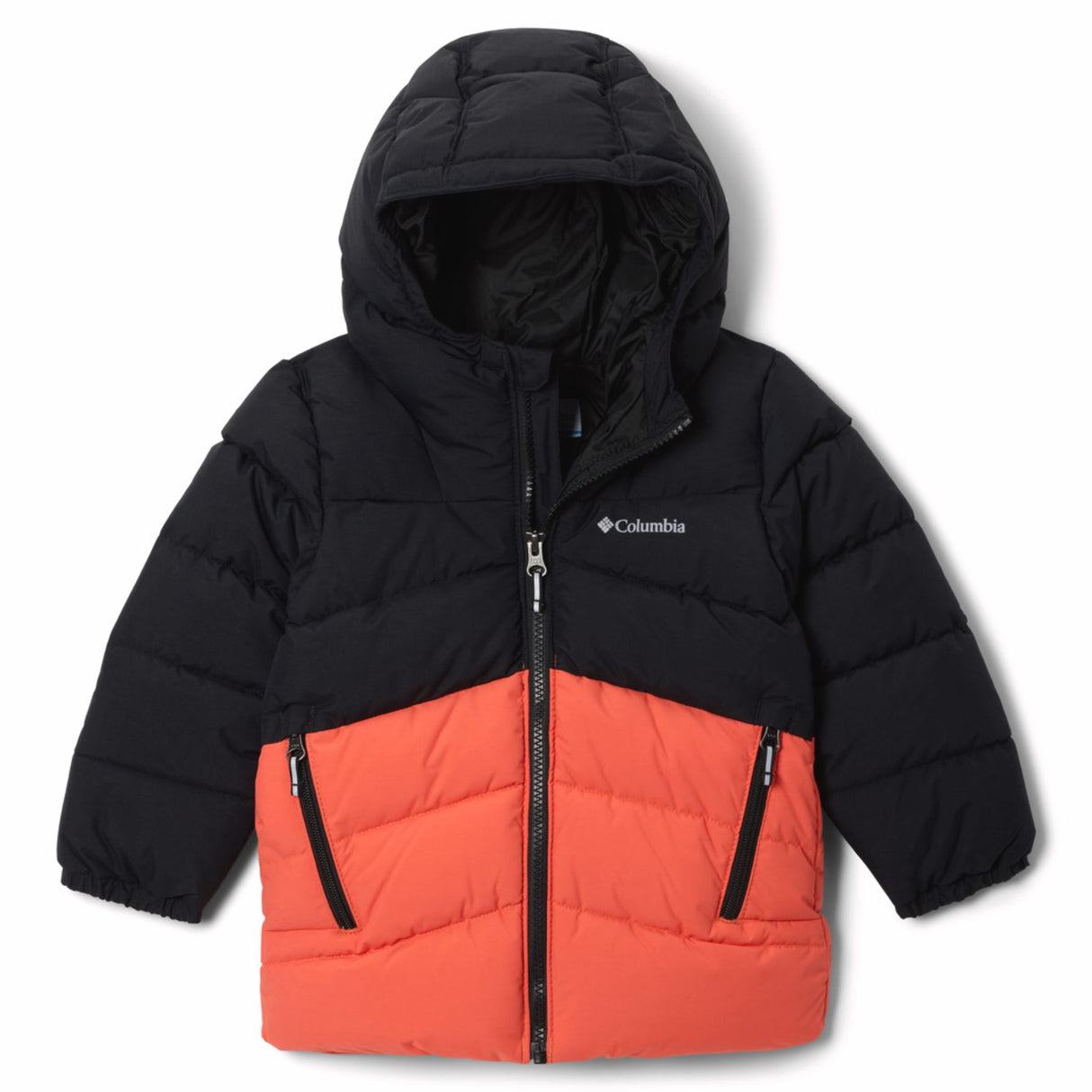 Columbia Kids' Arctic Blast II Jacket Black/Zing / Age 4-5-Black/Zing / Age 6-7-Black/Zing / Age 8-9-Black/Zing / Age 10-12-Black/Zing / Age 14-16 #- 53 Degrees North