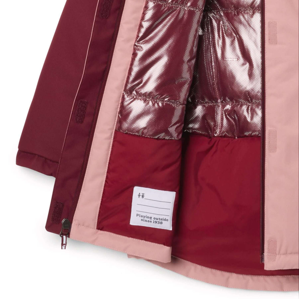 Columbia Girls' Hikebound II Long Insulated Jacket Eraser Pink/Rich Wine / Age 4-5-Eraser Pink/Rich Wine / Age 6-7-Eraser Pink/Rich Wine / Age 8-9-Eraser Pink/Rich Wine / Age 10-12-Eraser Pink/Rich Wine / Age 14-16 #- 53 Degrees North