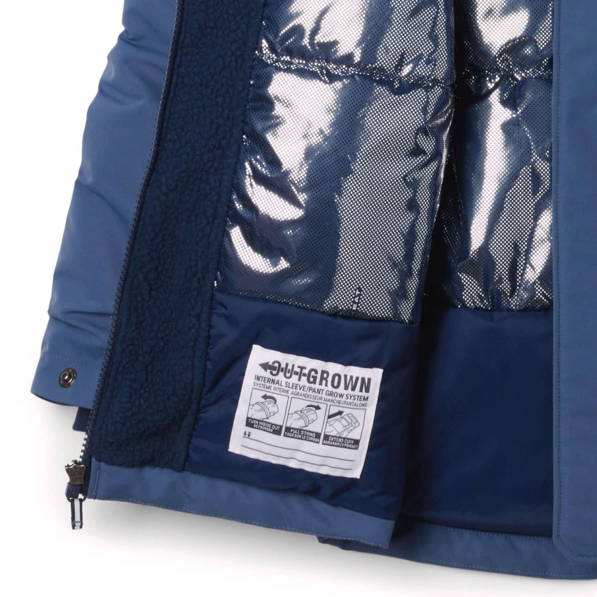 Columbia Kids' Nordic Strider II Waterproof Insulated Jacket Collegiate Navy / Age 5-6-Collegiate Navy / Age 7-8-Collegiate Navy / Age 9-10-Collegiate Navy / Age 11-12-Collegiate Navy / Age 13-14 #- 53 Degrees North