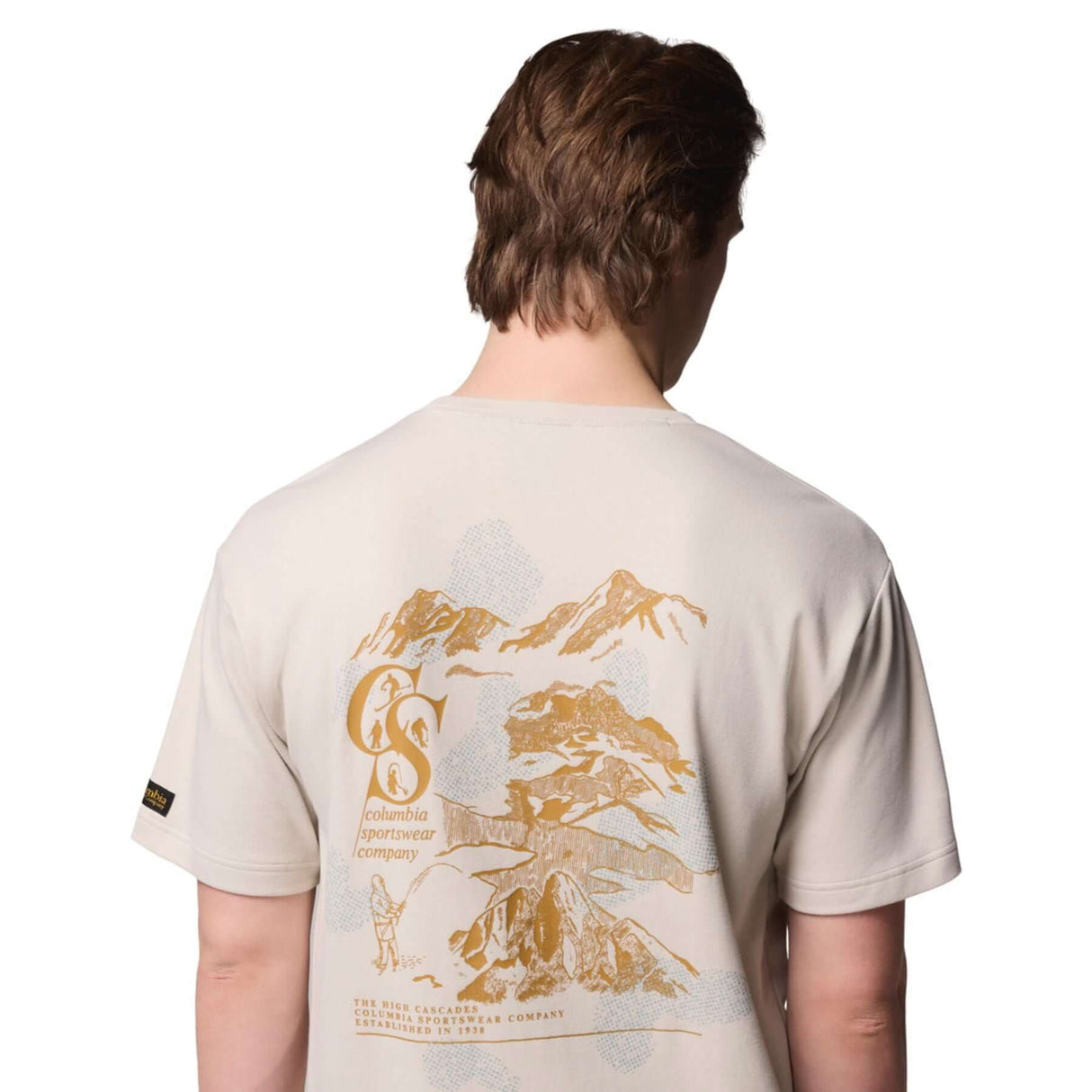 Columbia Men's CSC Heritage Graphic T-Shirt Black Heritage Mini / X-Small-Black Heritage Mini / Small-Black Heritage Mini / Medium-Black Heritage Mini / Large-Black Heritage Mini / X-Large #- 53 Degrees North