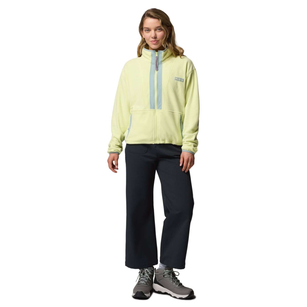 Columbia Women's Backbowl II Full Zip Fleece Citron Haze/Crushed Blue / X-Small-Citron Haze/Crushed Blue / Small-Citron Haze/Crushed Blue / Medium-Citron Haze/Crushed Blue / Large-Citron Haze/Crushed Blue / X-Large #- 53 Degrees North