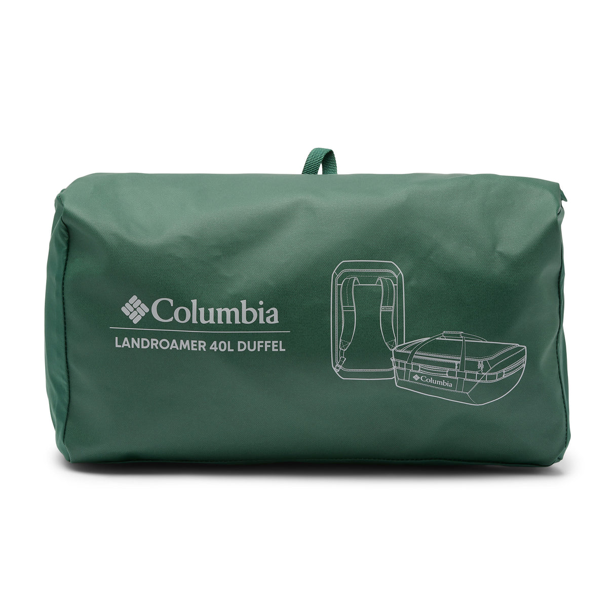 Columbia Landroamer 40L Duffel Rain Forest/Black-Black-Sunstone/Shark #- 53 Degrees North