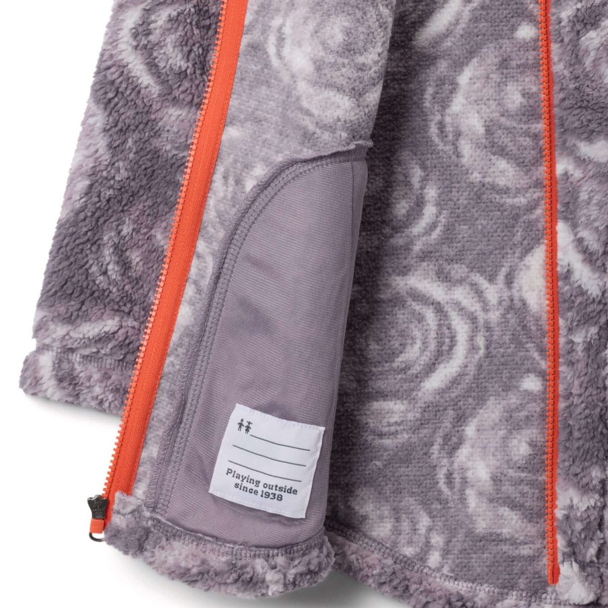 Columbia Kids' West Bend Print Jacket Shale Purple Rosecity / Age 4-5-Shale Purple Rosecity / Age 6-7-Shale Purple Rosecity / Age 8-9-Shale Purple Rosecity / Age 10-12-Shale Purple Rosecity / Age 14-16 #- 53 Degrees North