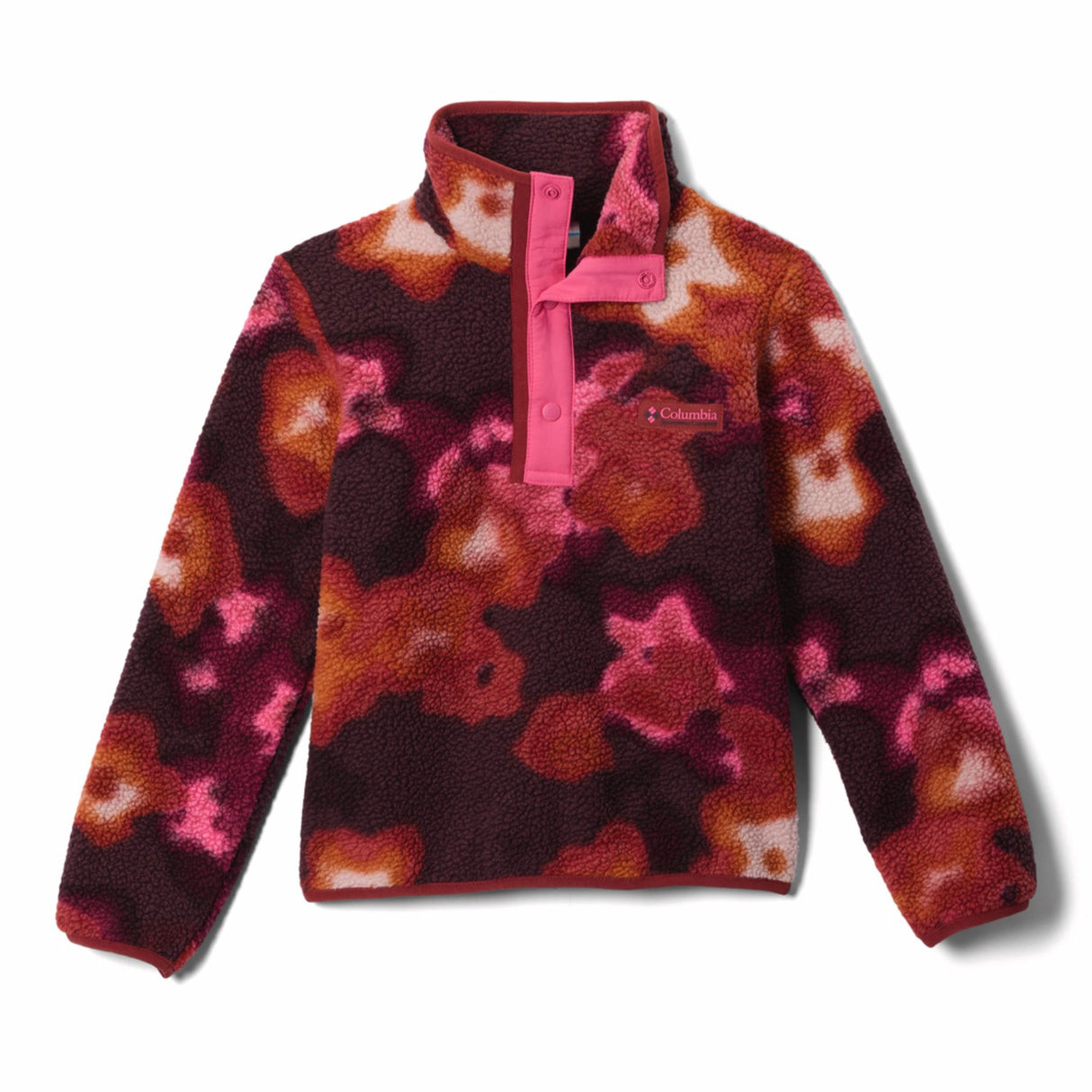 Youth Helvetia II Printed Half Snap Fleece
