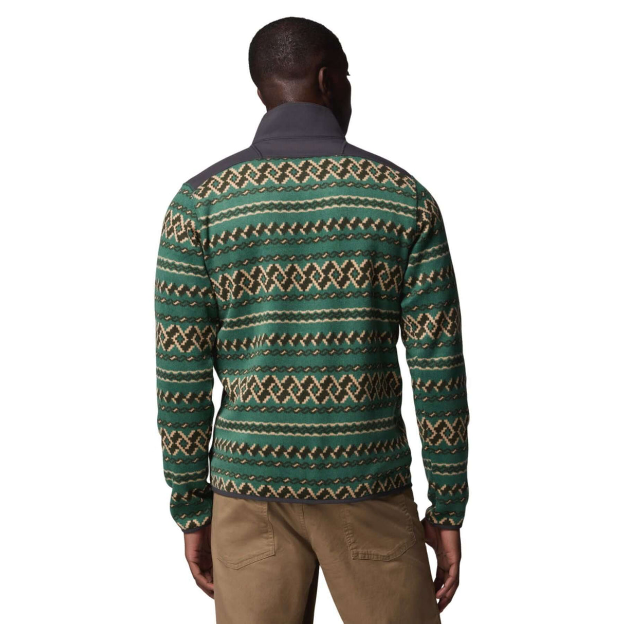 Columbia Men's Sweater Weather Printed Half Zip Fleece Shark KnitKnot / Small-Shark KnitKnot / Medium-Shark KnitKnot / Large-Shark KnitKnot / X-Large-Shark KnitKnot / XX-Large #- 53 Degrees North