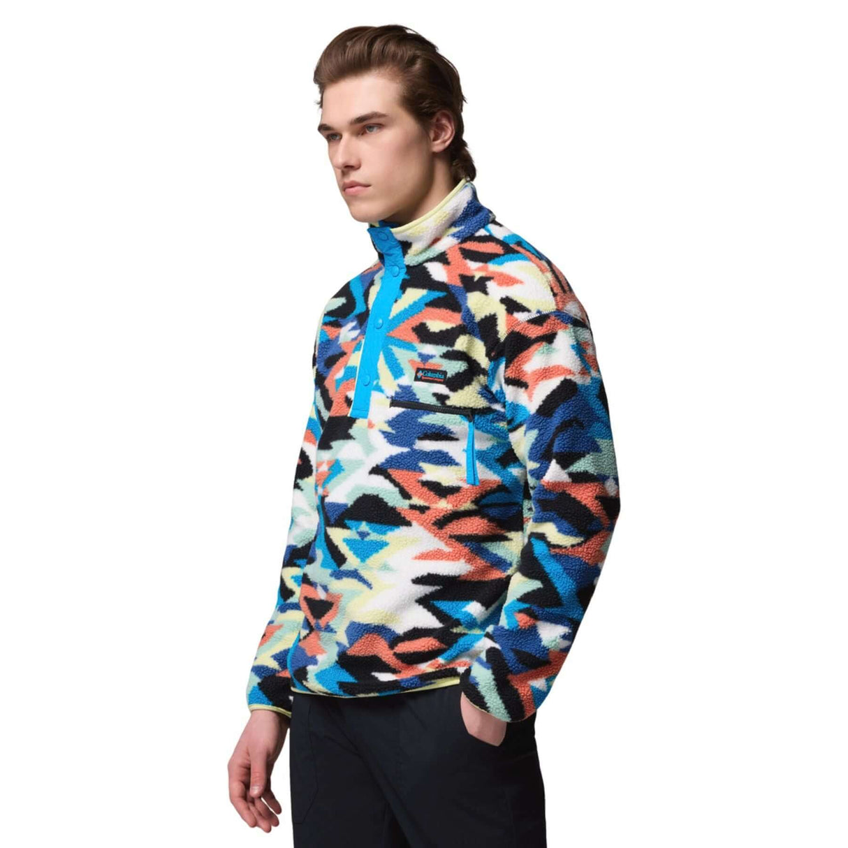 Columbia Men's Helvetia II Printed Half Snap Fleece Camel Brown Sisters / Small-Camel Brown Sisters / Medium-Camel Brown Sisters / Large-Camel Brown Sisters / X-Large-Camel Brown Sisters / XX-Large #- 53 Degrees North