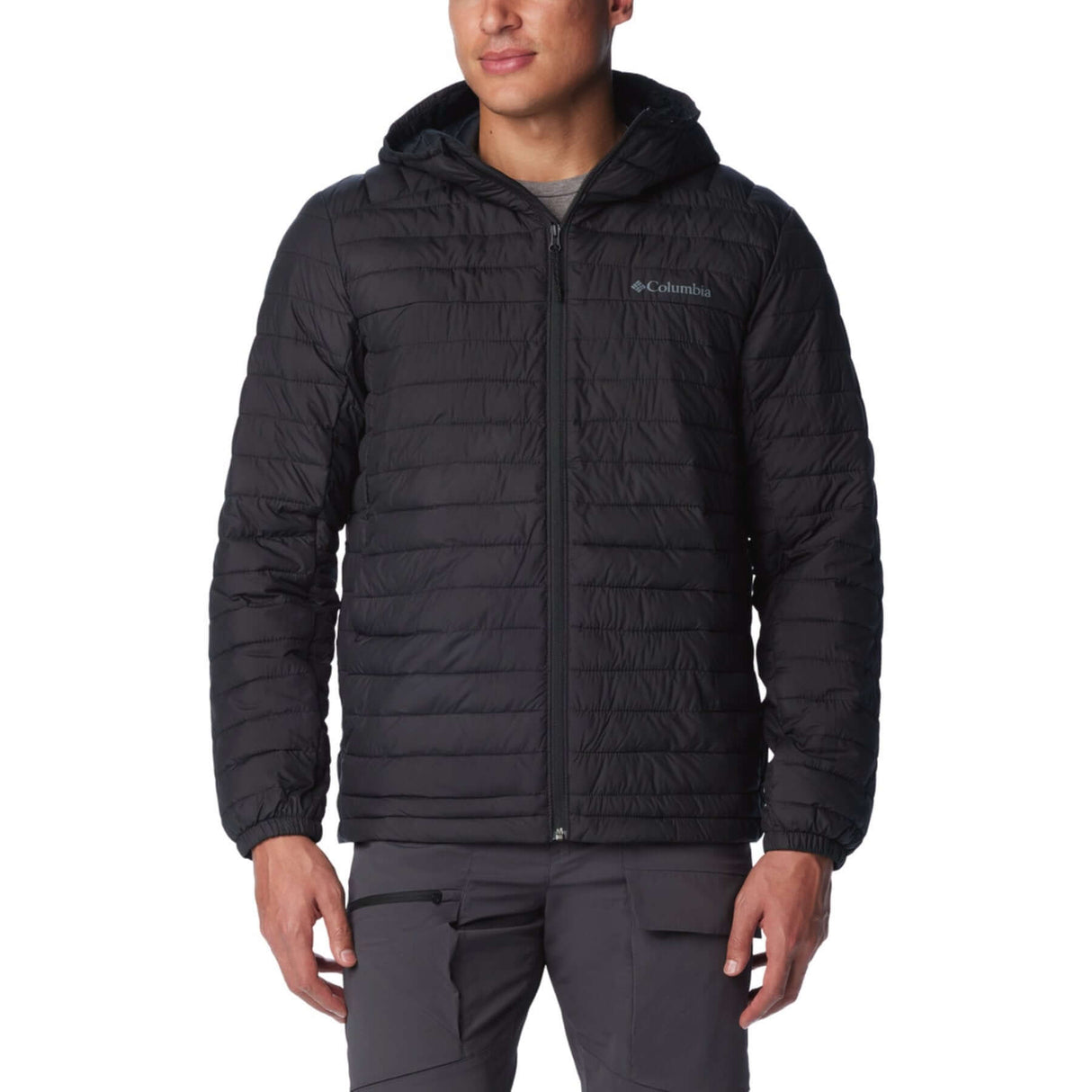 Columbia Men's Silver Falls II Hooded Insulated Jacket Black / Small-Black / Medium-Black / Large-Black / X-Large-Black / XX-Large #- 53 Degrees North