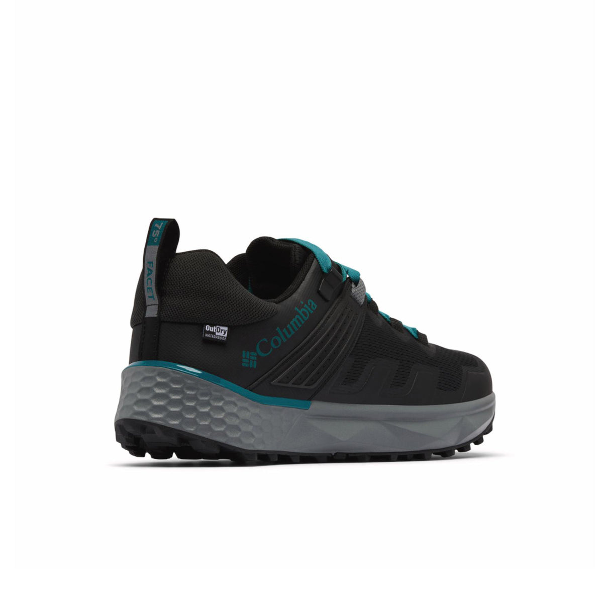Columbia Men's Facet 75 OutDry Walking Shoes Black/River Blue / UK 8-Black/River Blue / UK 9-Black/River Blue / UK 10-Black/River Blue / UK 11-Black/River Blue / UK 12 #- 53 Degrees North