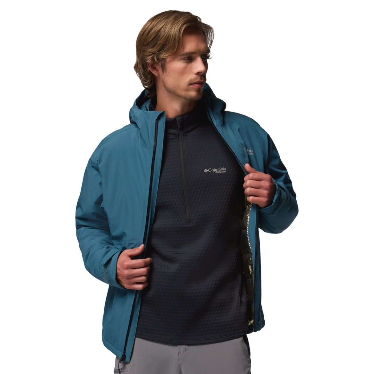 Columbia Men's Explorers Edge II Insulated Jacket Everblue / Small-Everblue / Medium-Everblue / Large-Everblue / X-Large-Everblue / XX-Large #- 53 Degrees North