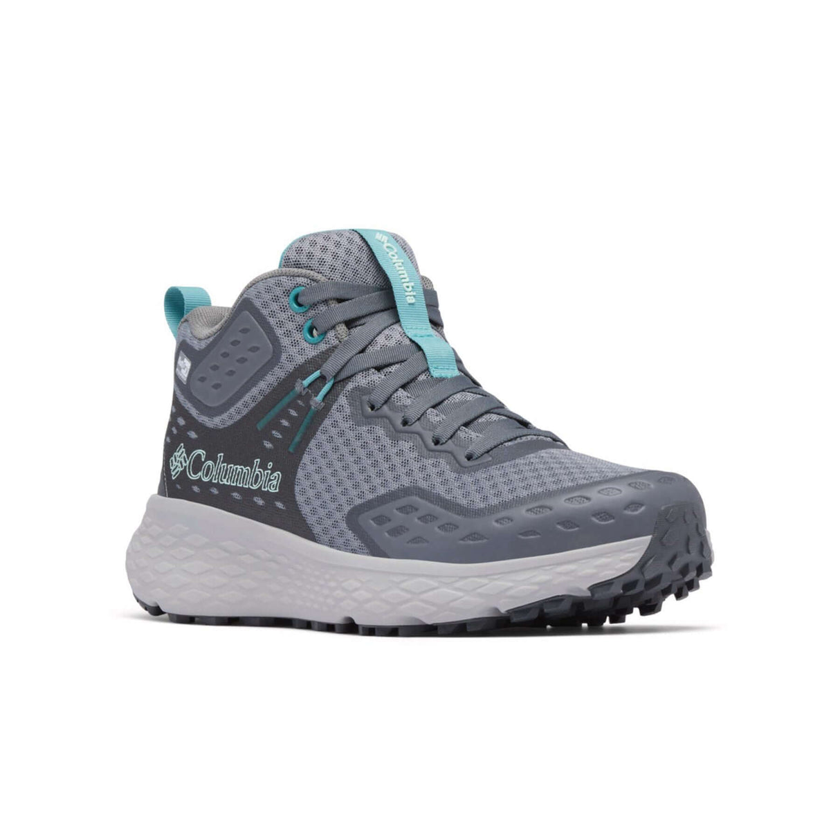 Columbia Women's Konos TRS OutDry Mid Hiking Boots Ti Grey Steel/Teal / UK 4-Ti Grey Steel/Teal / UK 5-Ti Grey Steel/Teal / UK 6-Ti Grey Steel/Teal / UK 7-Ti Grey Steel/Teal / UK 8 #- 53 Degrees North