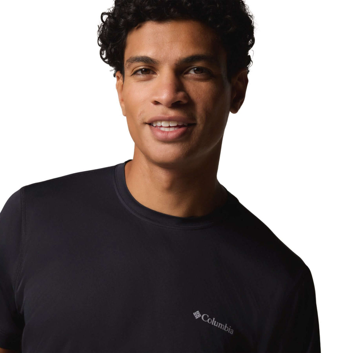 Columbia Men's Zero Rules Light Short Sleeve Crew Black / Small-Black / Medium-Black / Large-Black / X-Large-Black / XX-Large #- 53 Degrees North