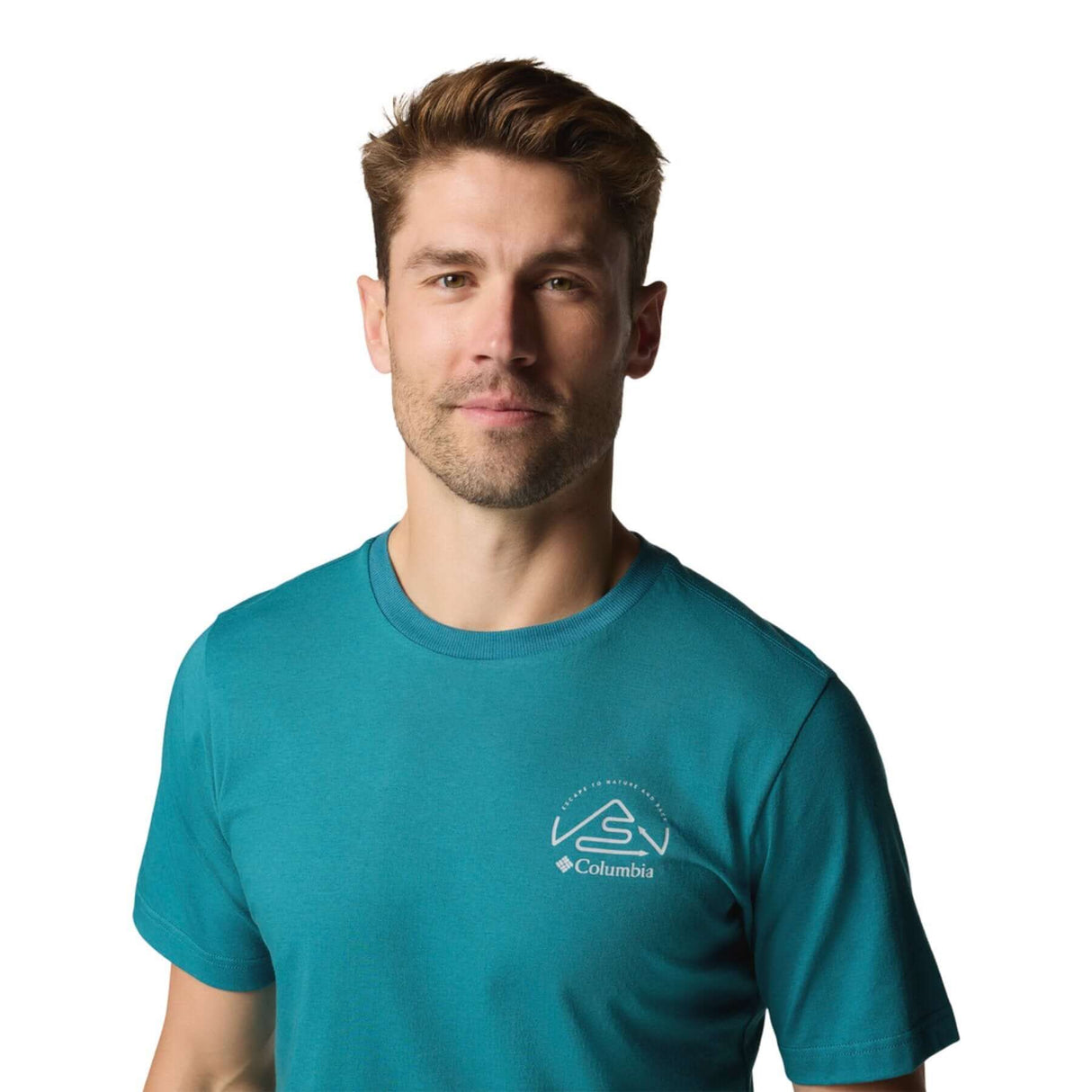 Columbia Men's Tunnel Valley Graphic T-Shirt Black/Naturally Inclined / Small-Black/Naturally Inclined / Medium-Black/Naturally Inclined / Large-Black/Naturally Inclined / X-Large-Black/Naturally Inclined / XX-Large #- 53 Degrees North