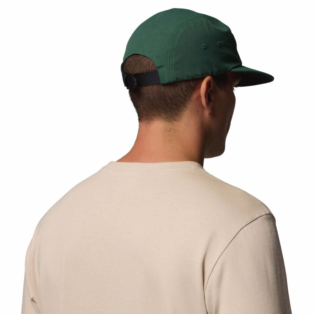 Columbia Creek Side 5 Panel Hat Tobacco/Houndstooth Patch-Rain Forest/Pinecone #- 53 Degrees North