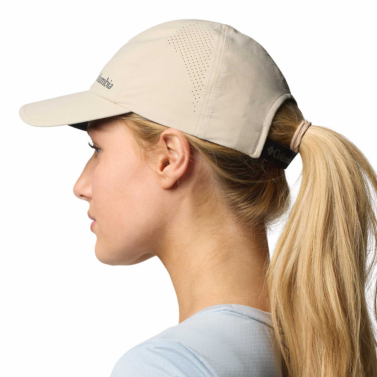 Columbia Silver Ridge IV Ball Cap Black-White-River Blue-Stone Green-Ripple Blue #- 53 Degrees North