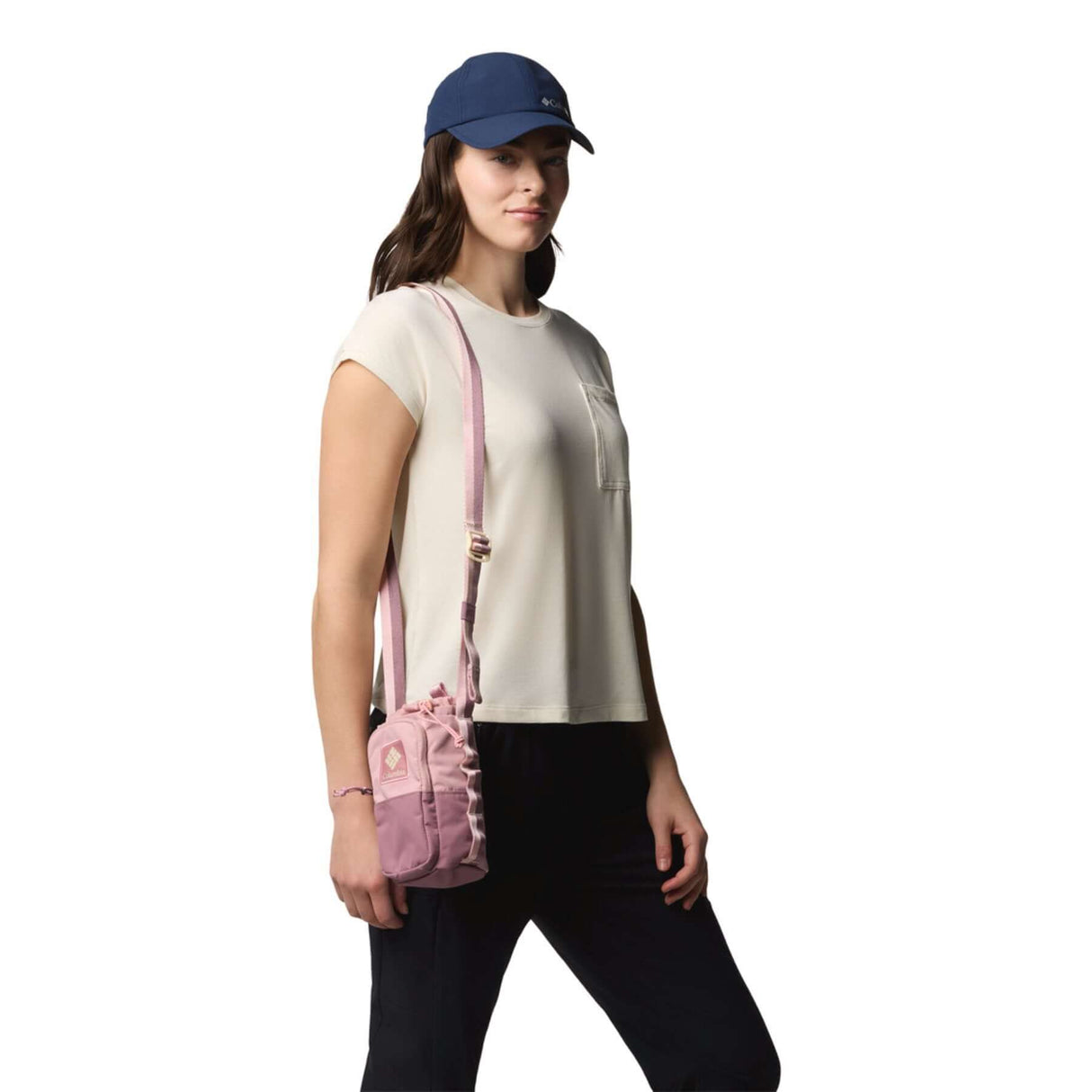 Columbia Trail Traveler Water Bottle Sling Black-Lavender Pearl/Shark-Eraser Pink/Fig/Lemon Wash #- 53 Degrees North