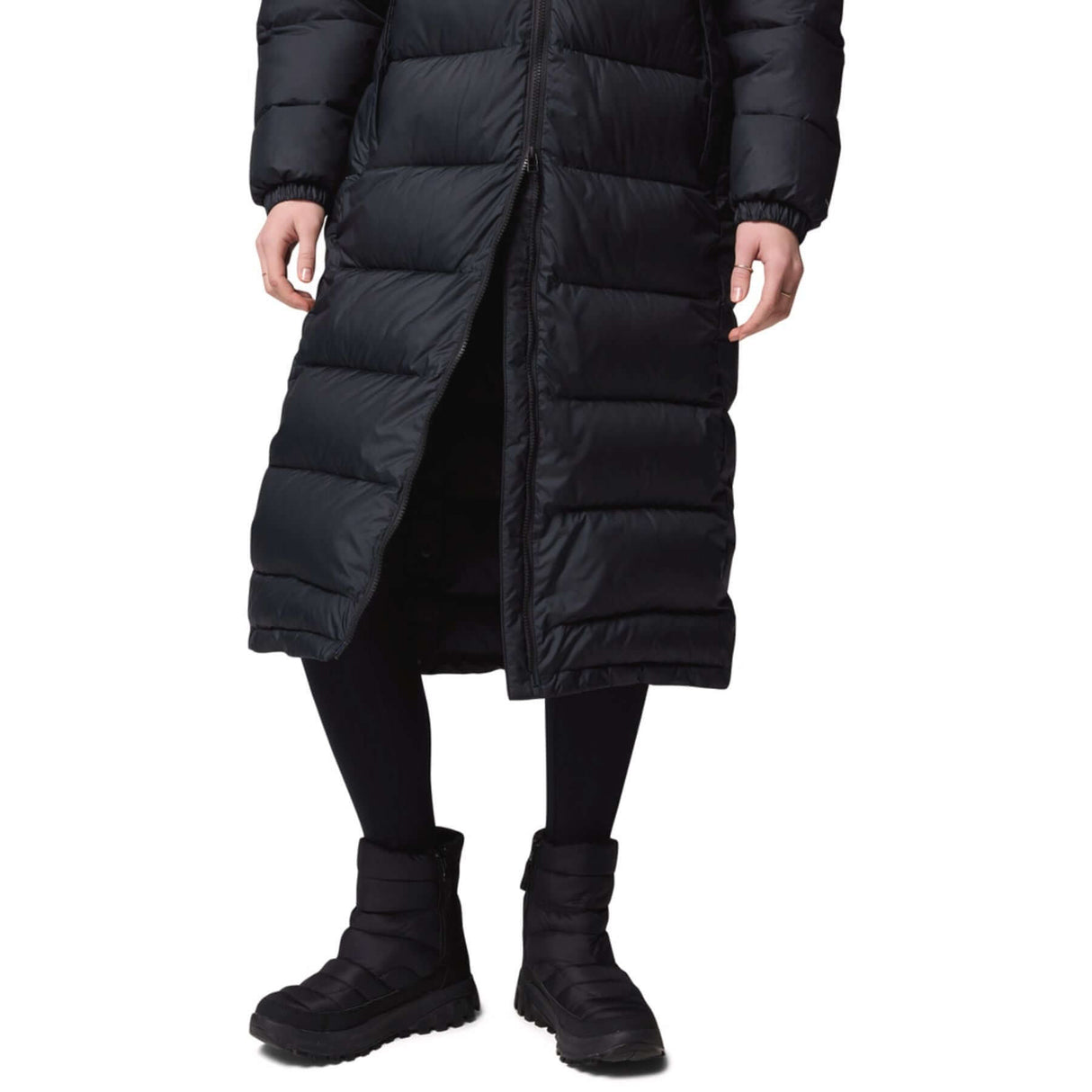 Columbia Women's Pike Lake III Long Insulated Jacket Black / X-Small-Black / Small-Black / Medium-Black / Large-Black / X-Large #- 53 Degrees North