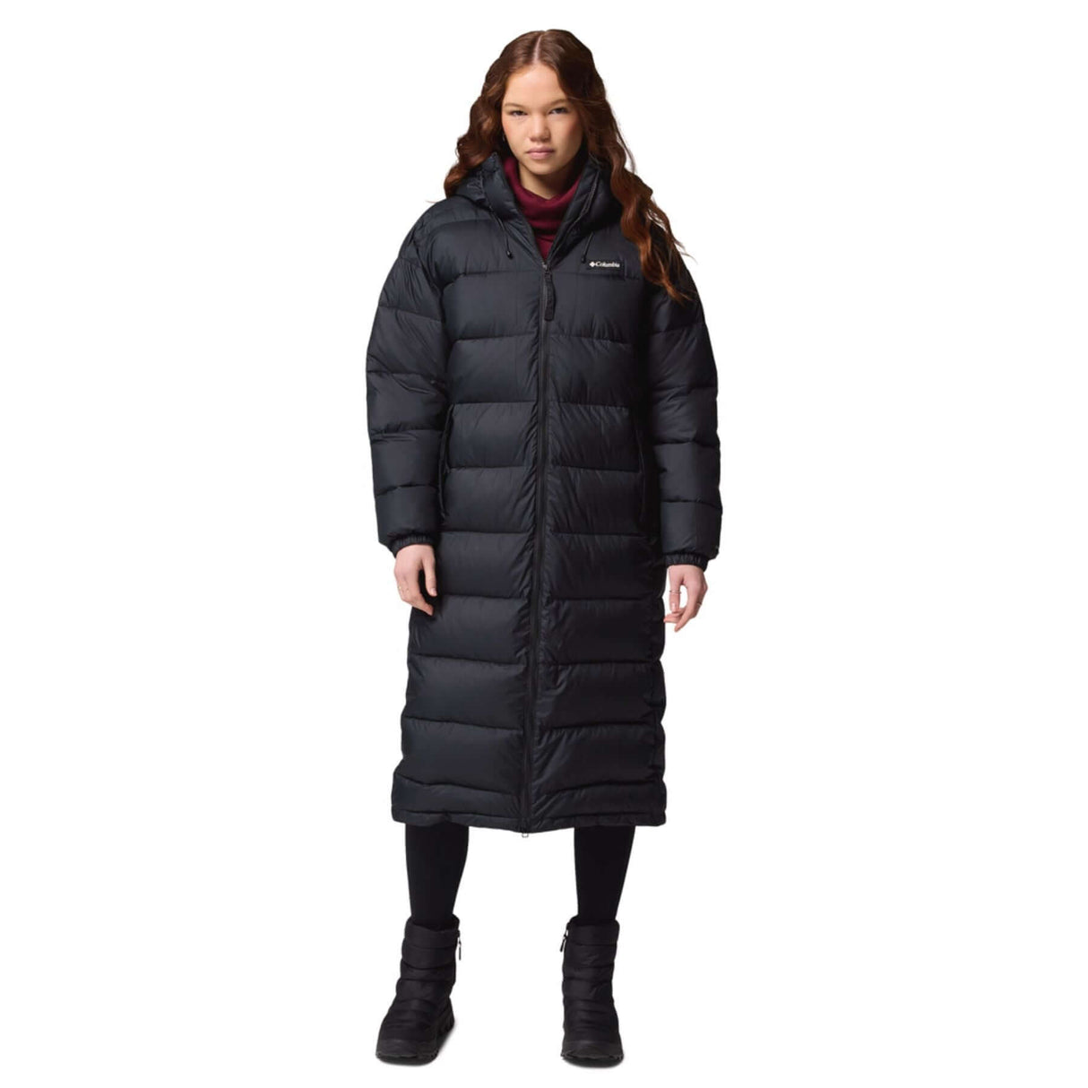 Columbia Women's Pike Lake III Long Insulated Jacket Black / X-Small-Black / Small-Black / Medium-Black / Large-Black / X-Large #- 53 Degrees North